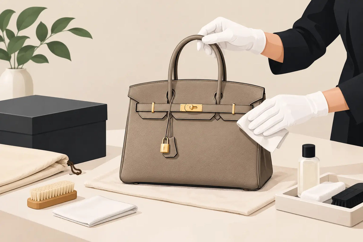 How to Prepare Luxury Bags for Sale With Care