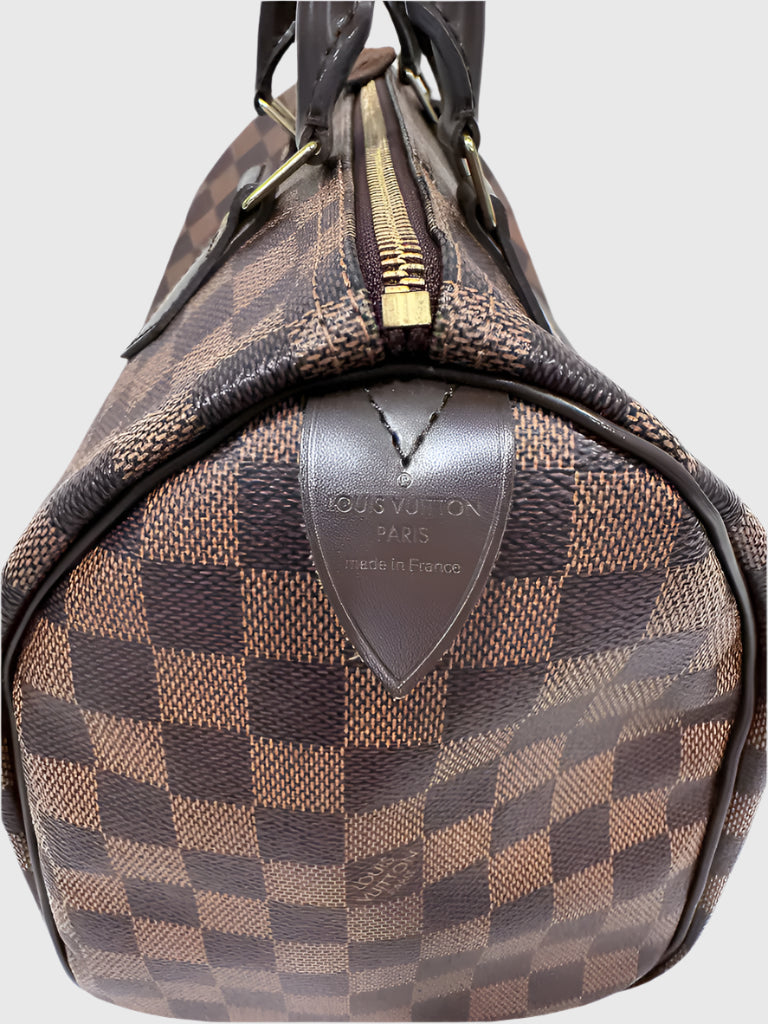 Louis Vuitton Brown Damier Ebene Speedy 30 Handbag