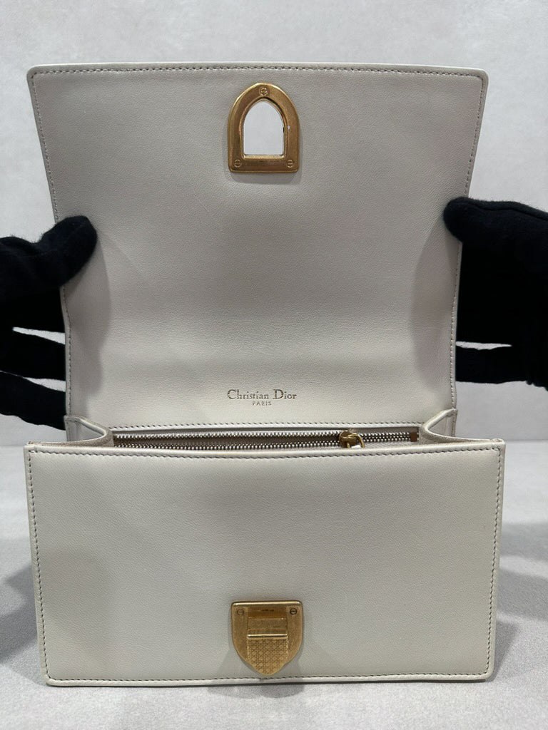 Christian Dior Lamskin Diorama Bag - Small