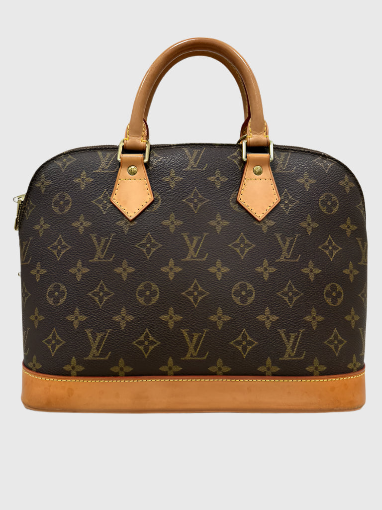 Louis Vuitton Brown Monogram Canvas Alma PM Bag