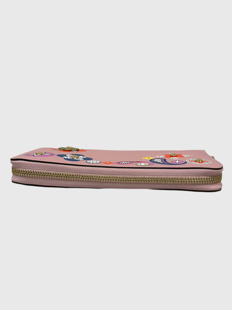 Louis Vuitton Epi Flower Long Zip Wallet