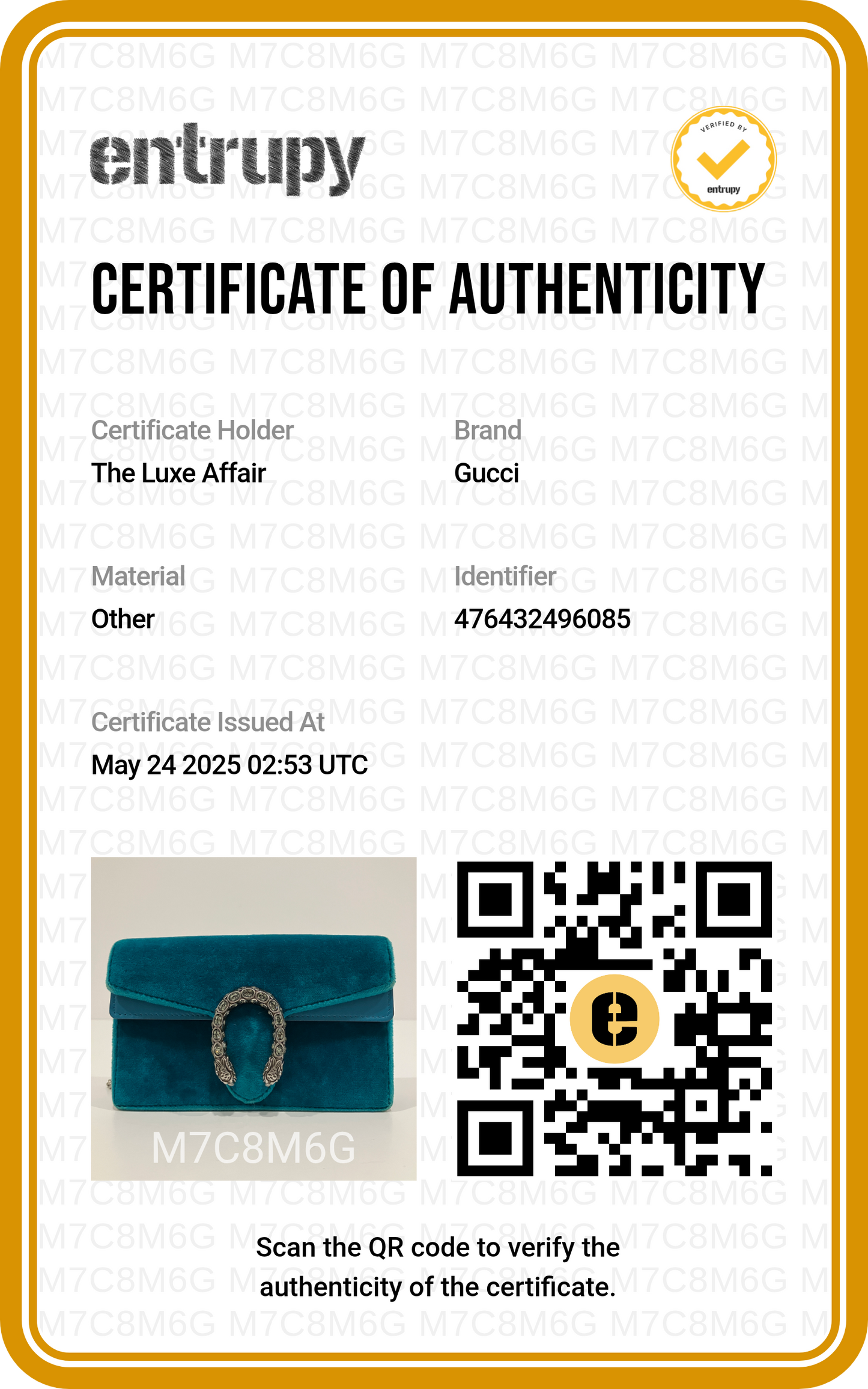 Gucci Teal Velvet Crystal Dionysus Super Mini Bag