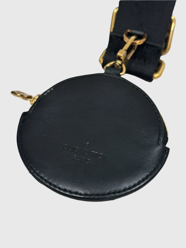 Louis Vuitton Black Quilted Leather New Wave Multi Pochette
