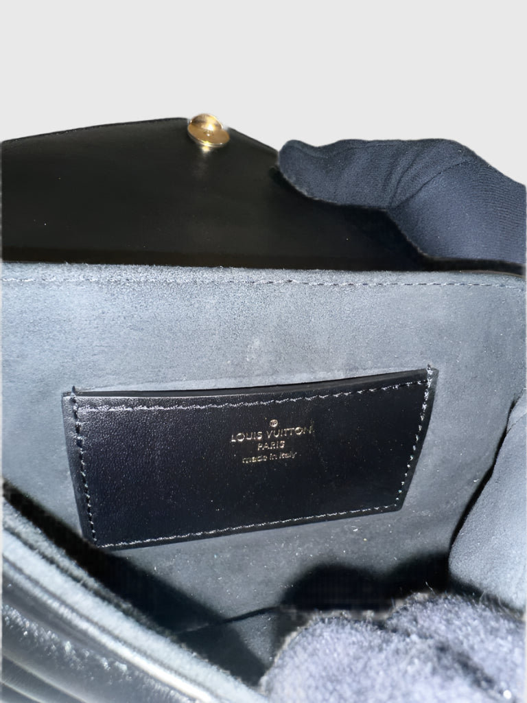 Louis Vuitton Black Quilted Leather New Wave Multi Pochette