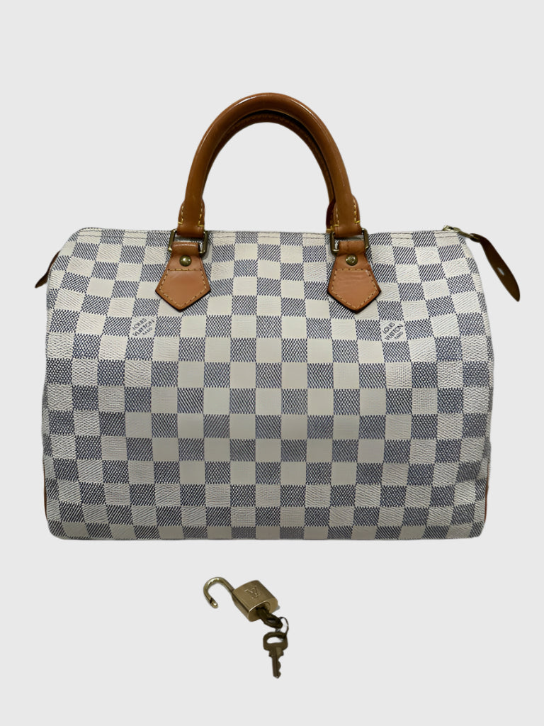 Louis Vuitton Damier Azure Speedy 30