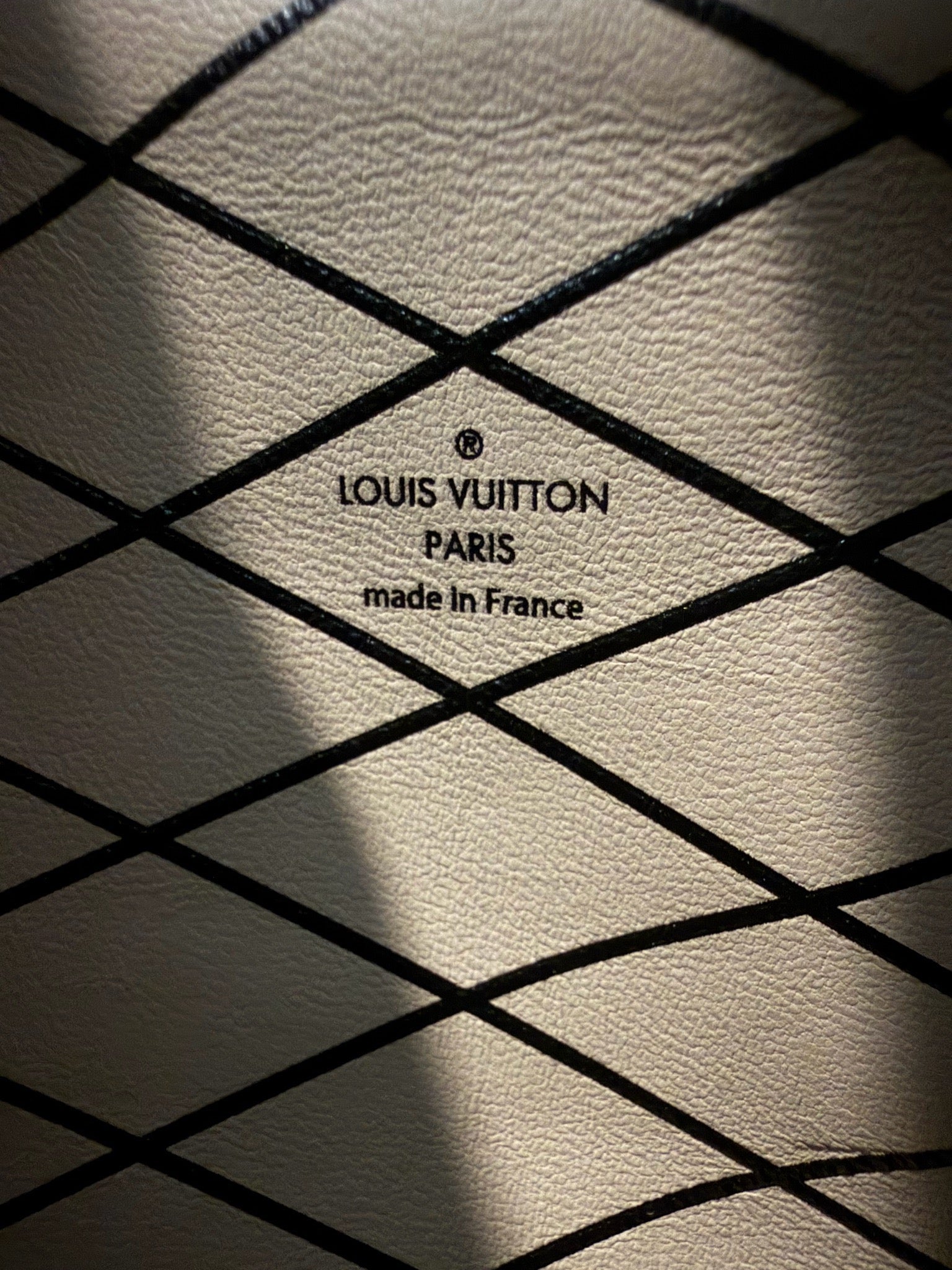 Pre-Owned Louis Vuitton Reverse Monogram Trunk Clutch with Strap