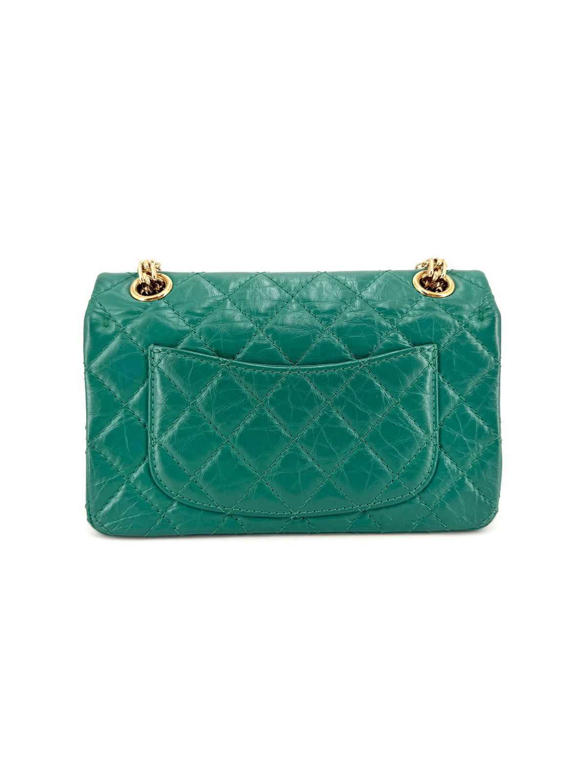 Pre-Owned Chanel Reissue 2.55 Aged Calfskin Mini Bag