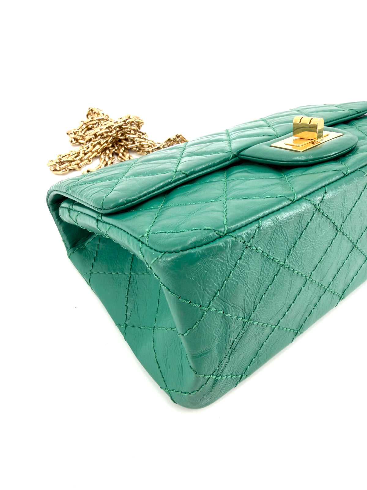 Pre-Owned Chanel Reissue 2.55 Aged Calfskin Mini Bag