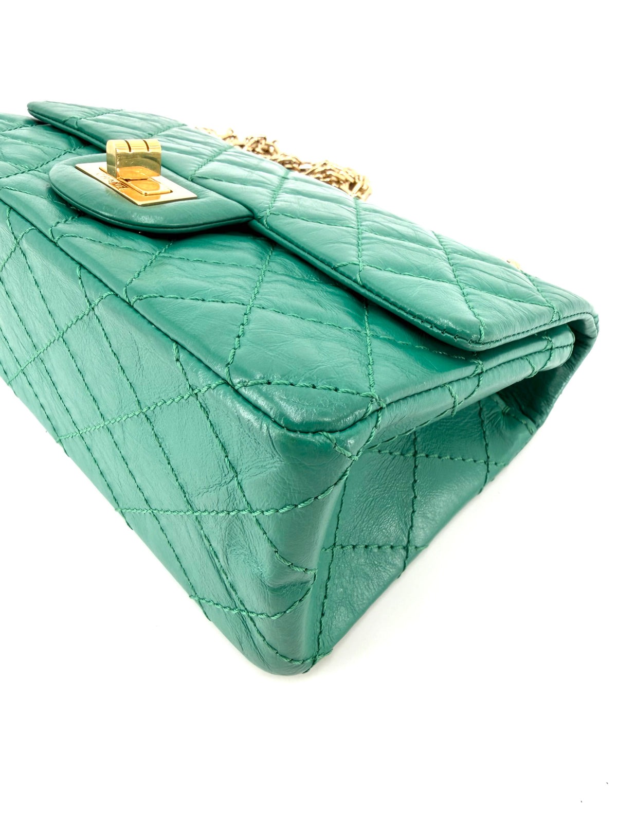 Pre-Owned Chanel Reissue 2.55 Aged Calfskin Mini Bag