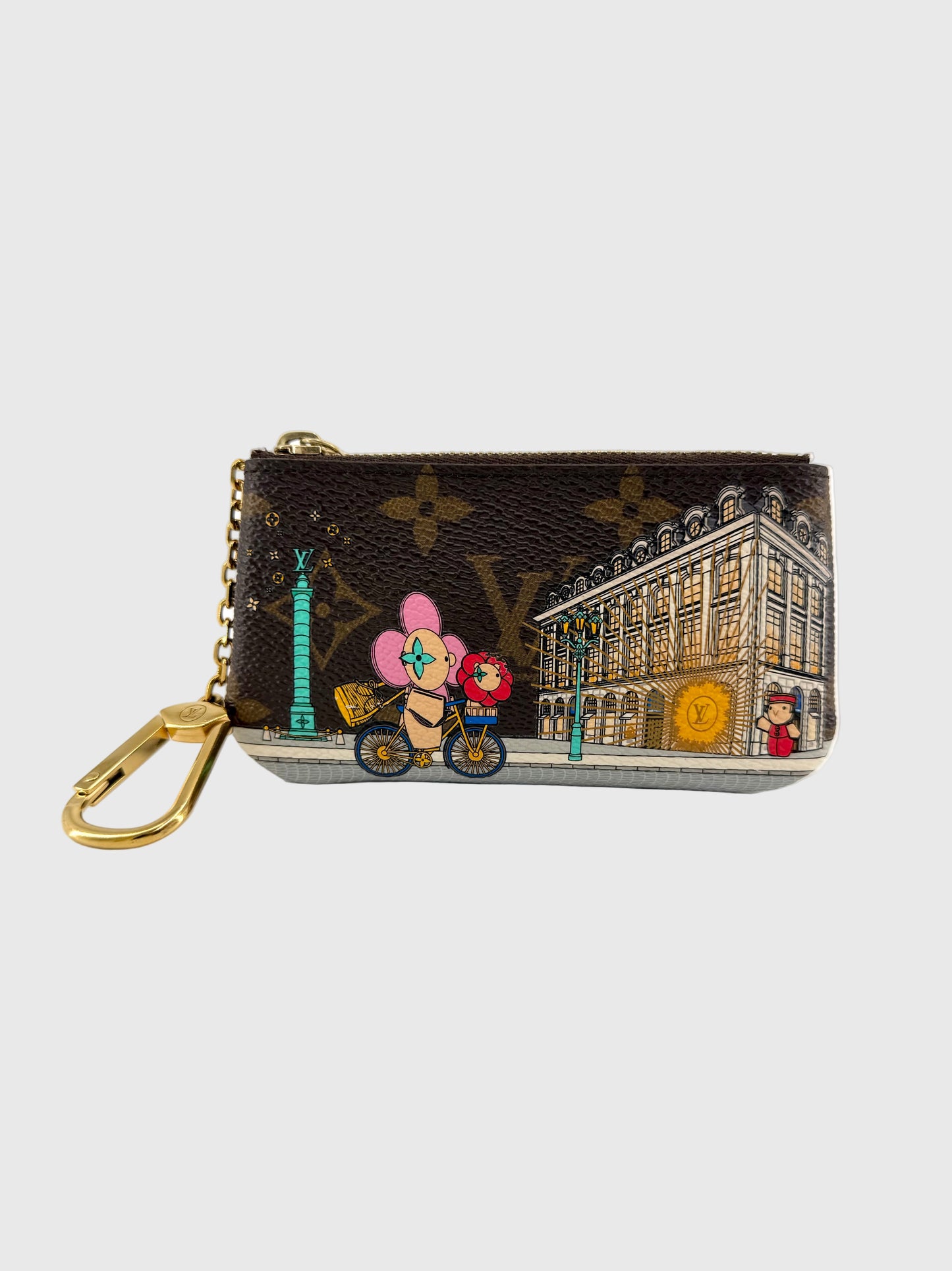Louis Vuitton Monogram Canvas Cles Vivienne Special Edition Key Pouch