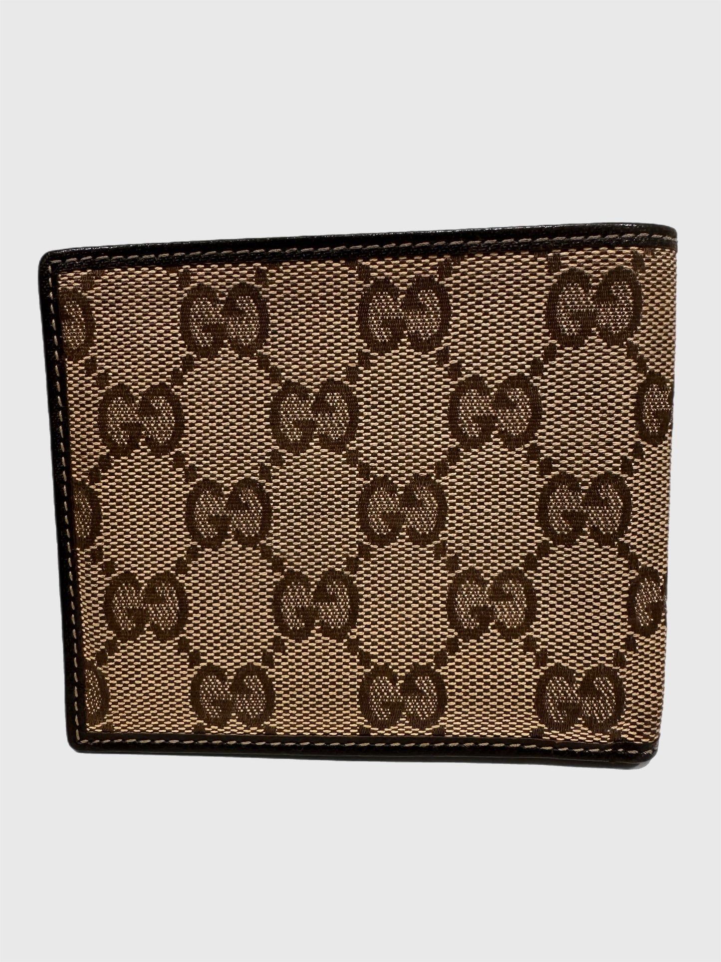 Gucci Original Supreme GG Canvas Bifold Wallet