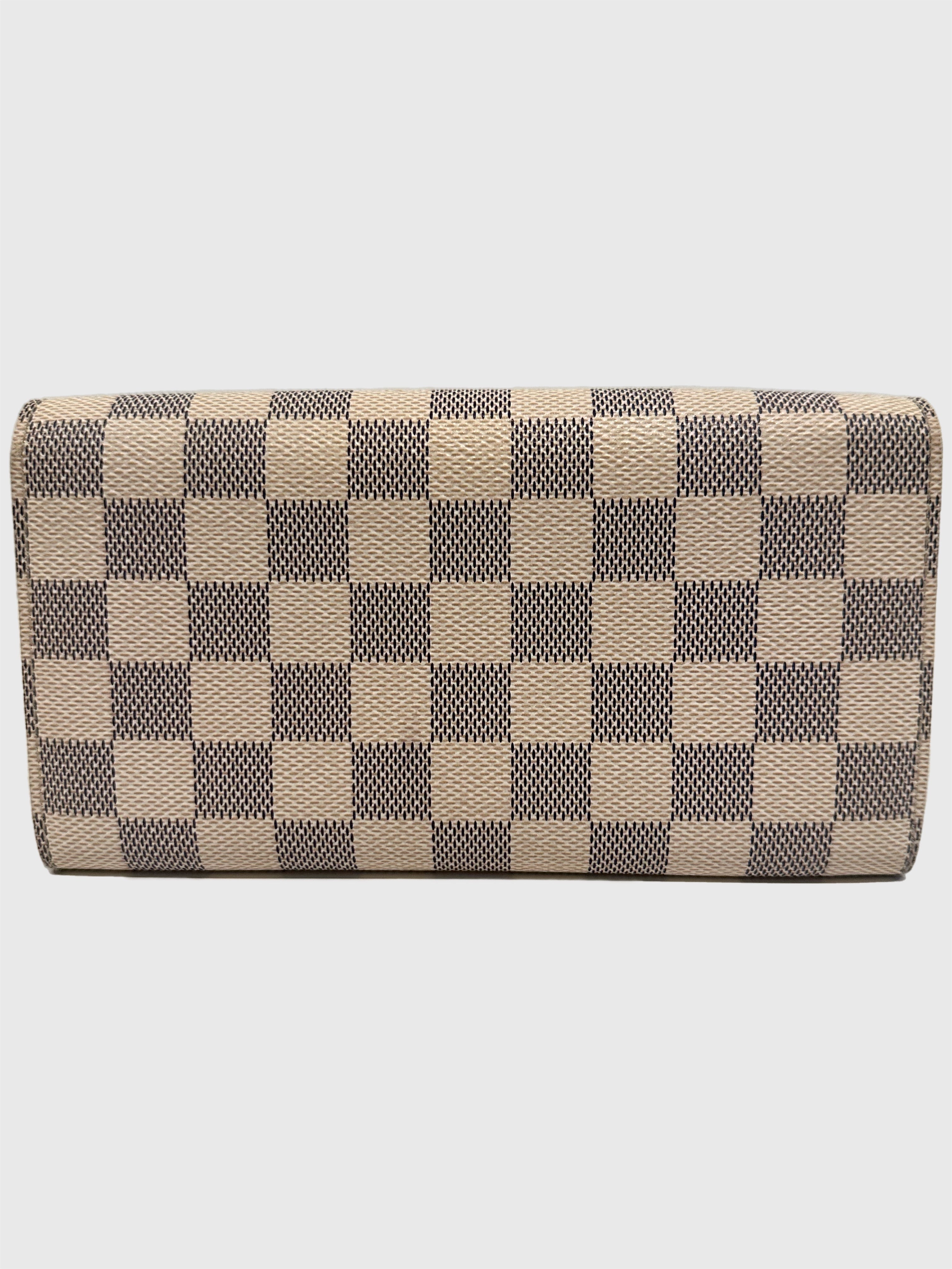Louis Vuitton Sarah Wallet Damier Azure