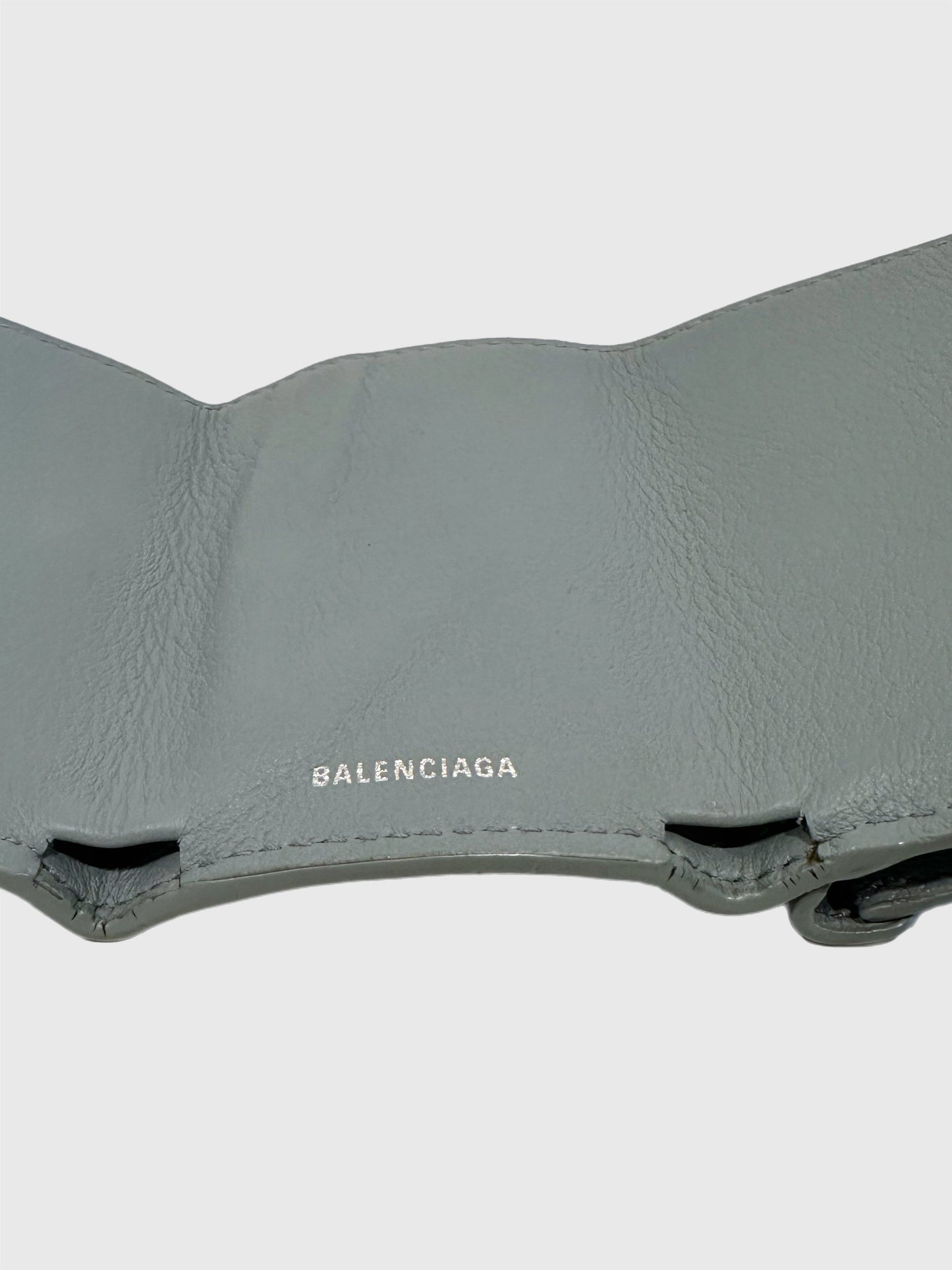 Balenciaga Leather Compact Wallet