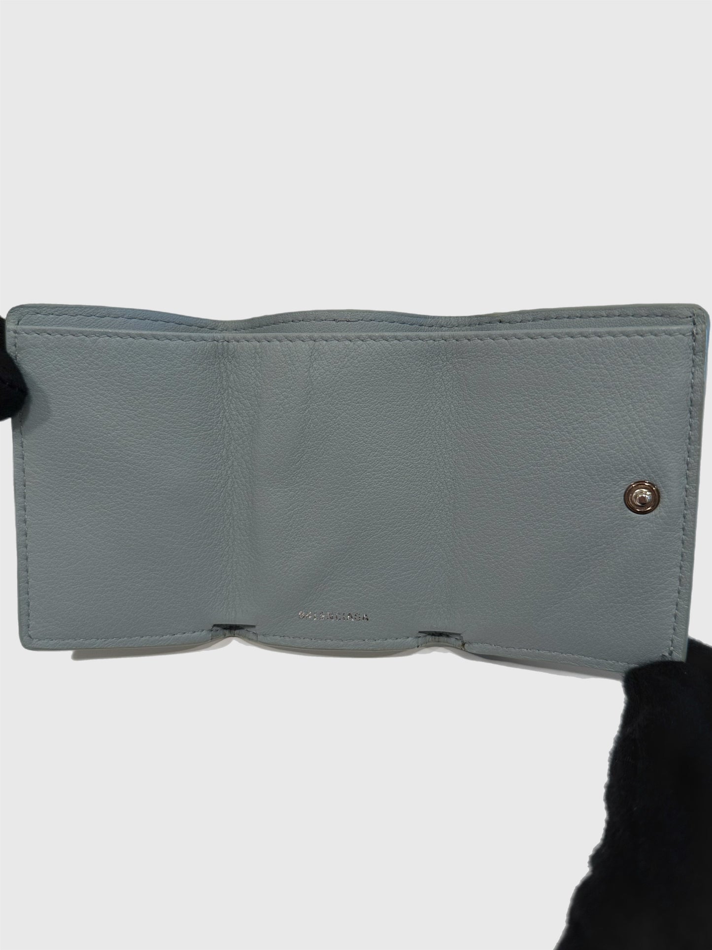 Balenciaga Leather Compact Wallet