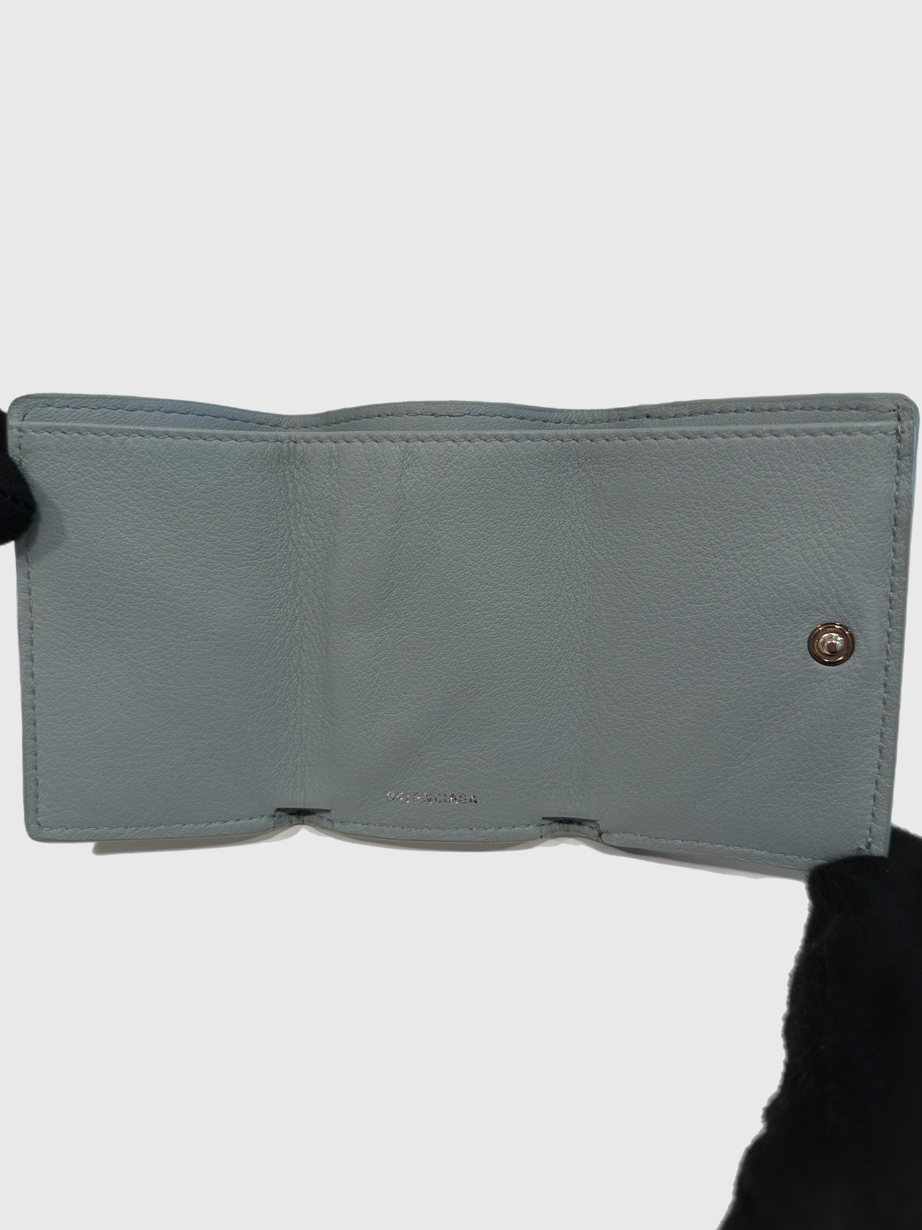 Balenciaga Leather Compact Wallet