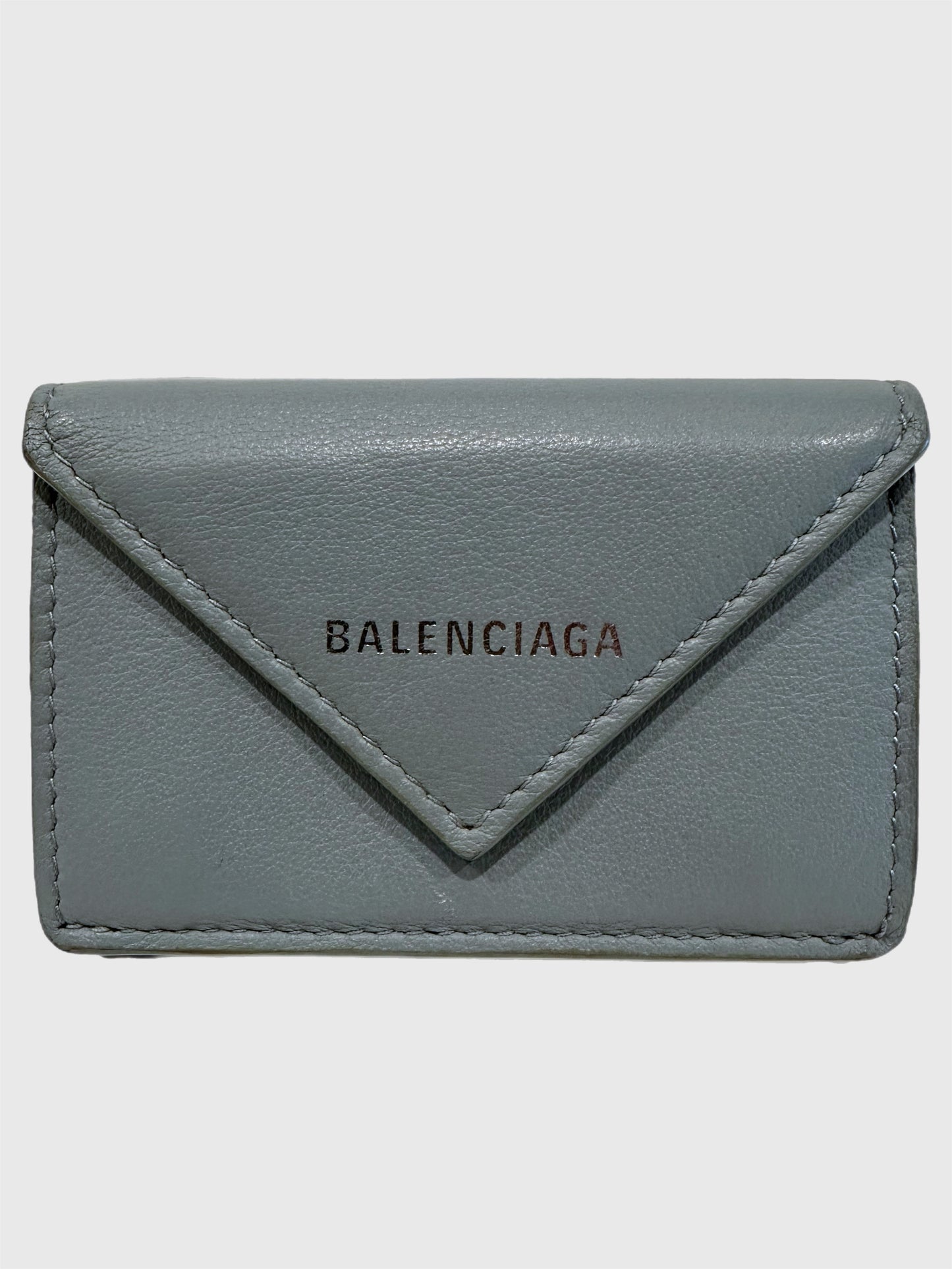 Balenciaga Leather Compact Wallet
