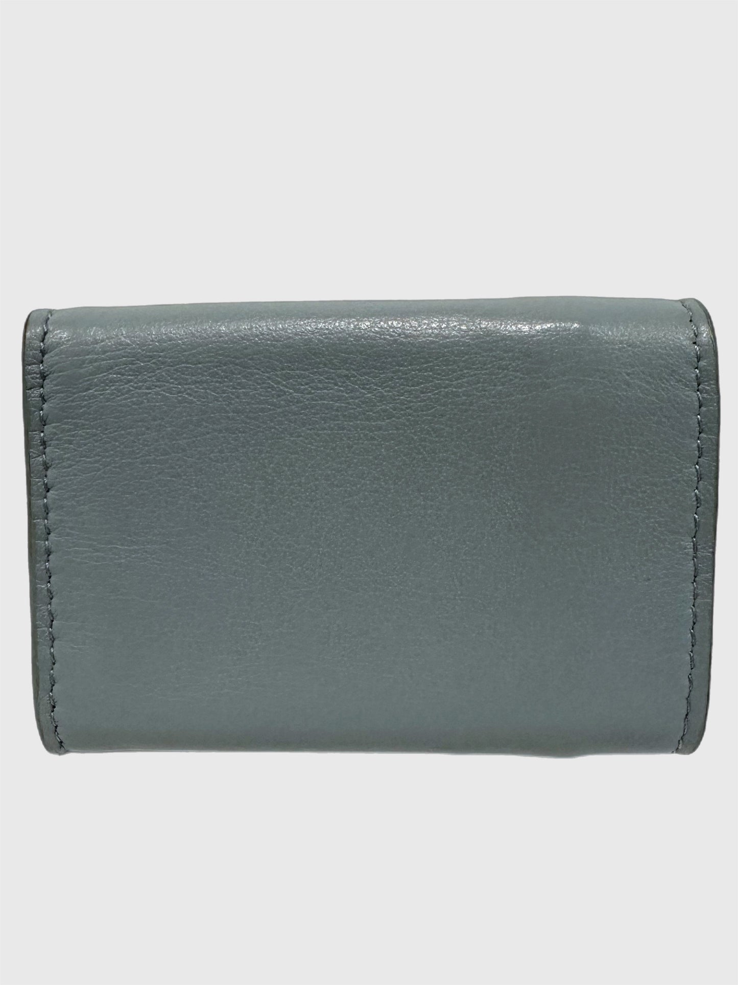 Balenciaga Leather Compact Wallet