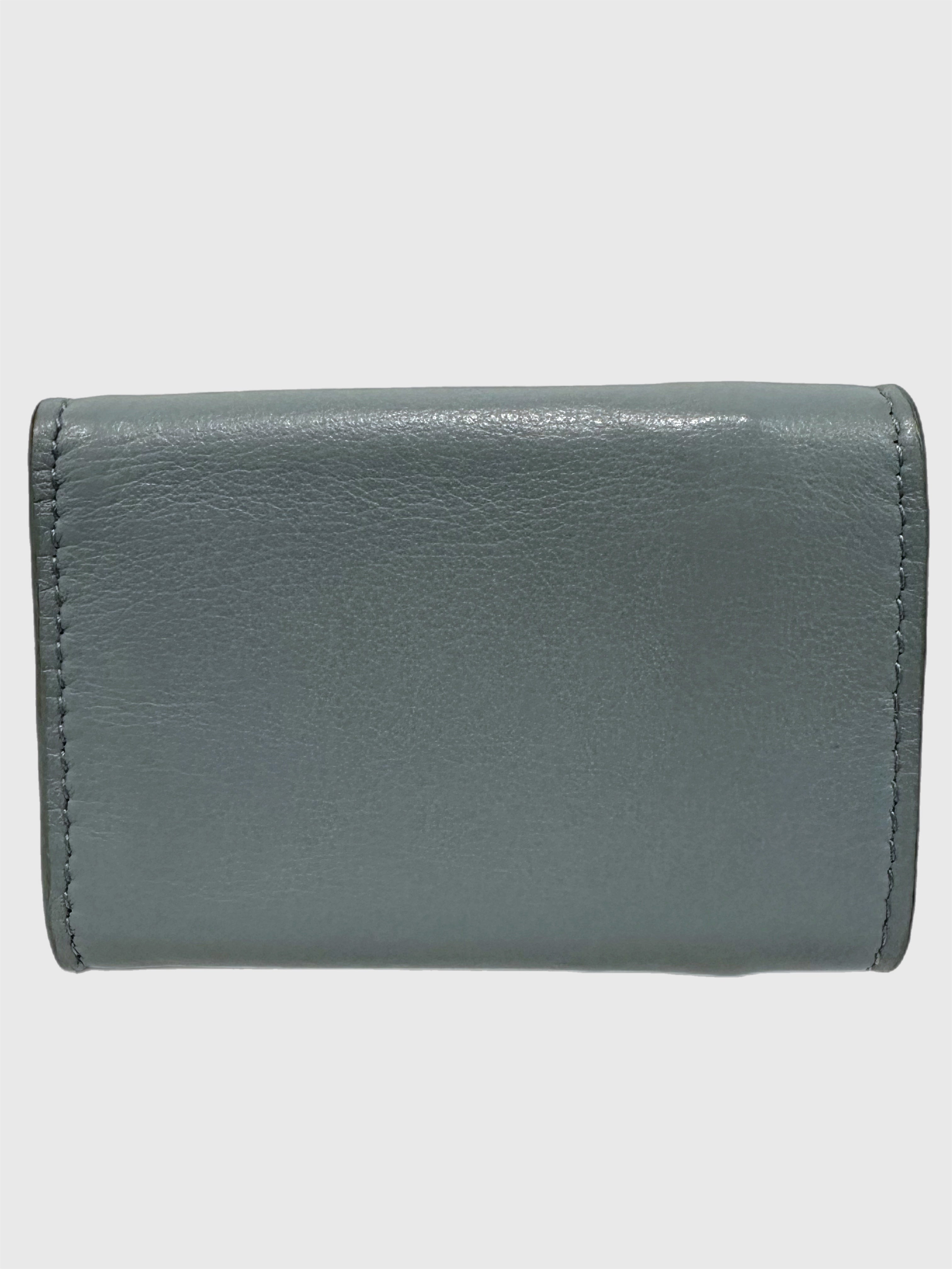 Balenciaga Leather Compact Wallet