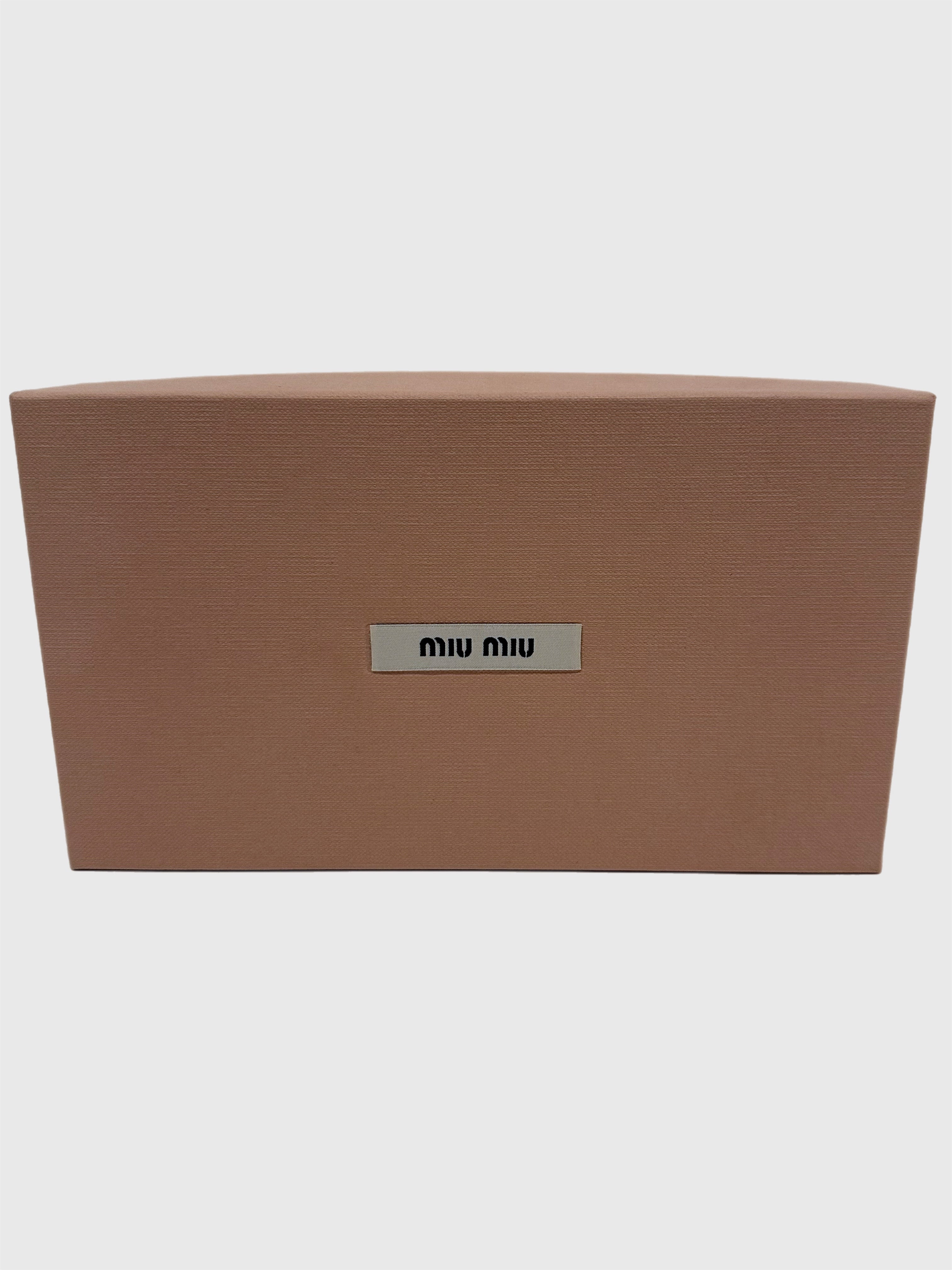 Miu Miu Matelasse Leather Wallet
