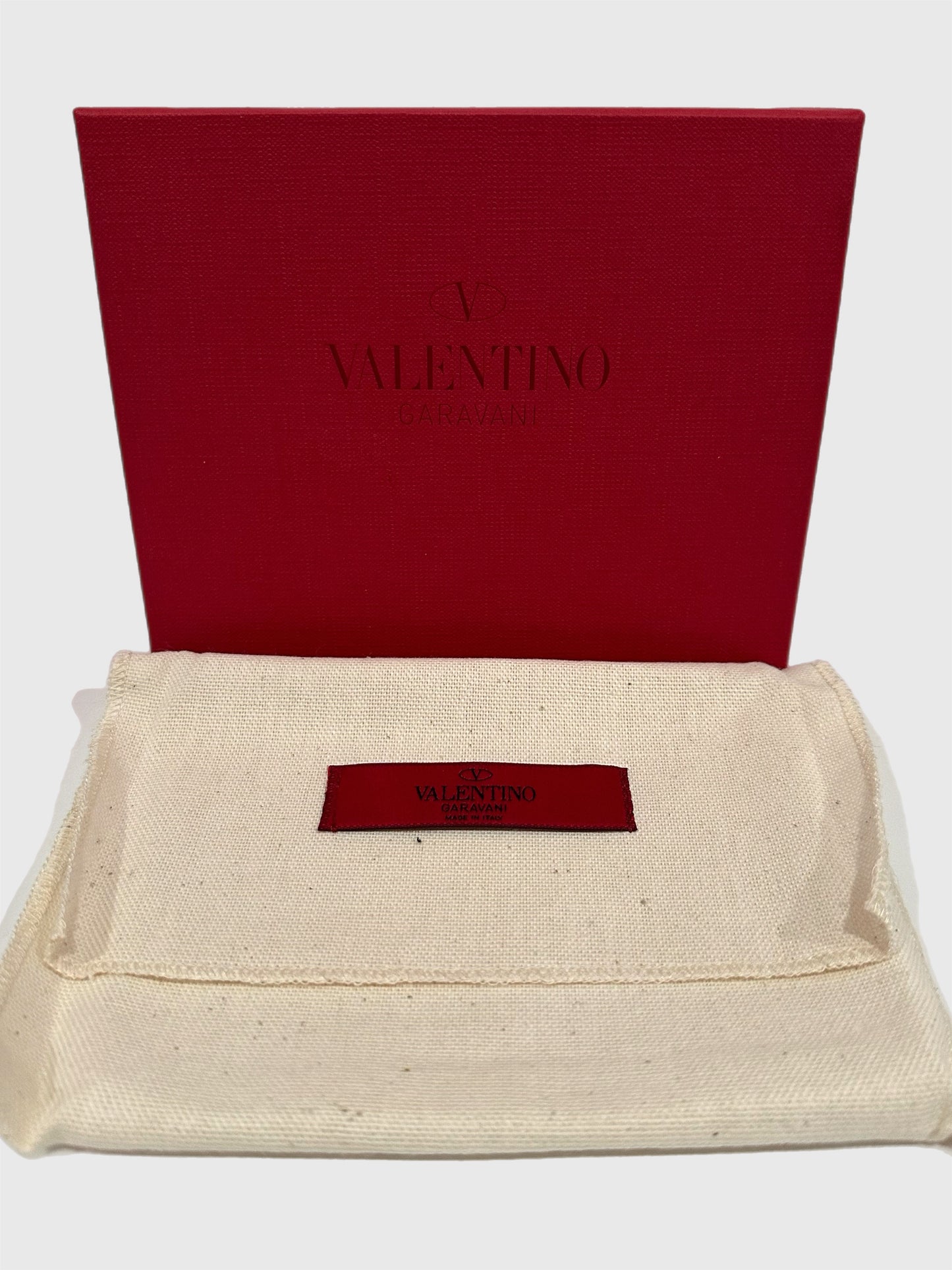 Valentino V Logo Signature Wallet