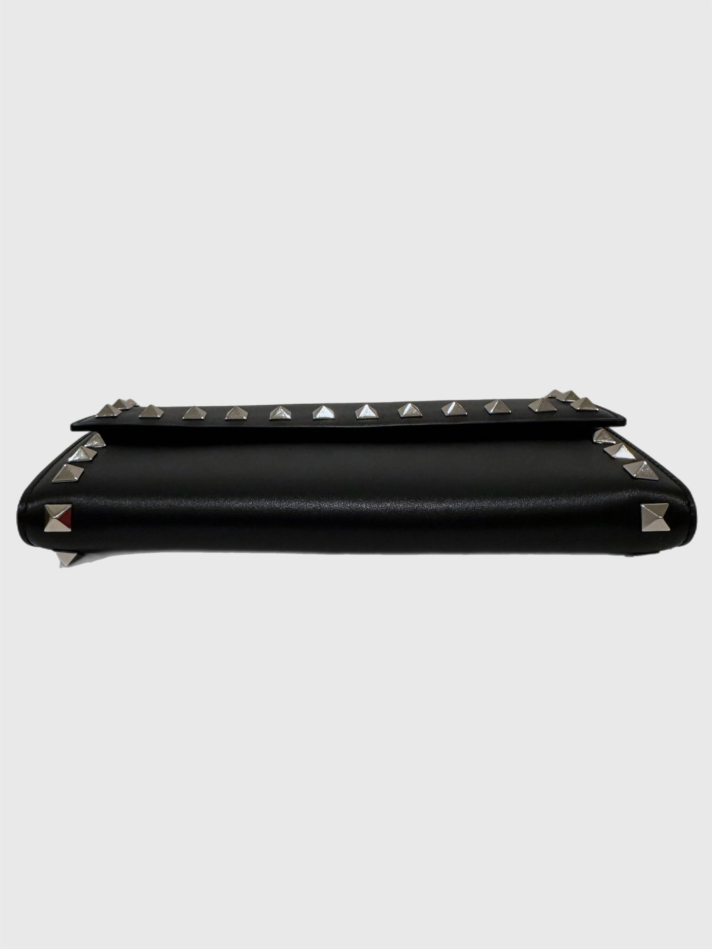 Valentino Rockstud Wristlet Travel Wallet