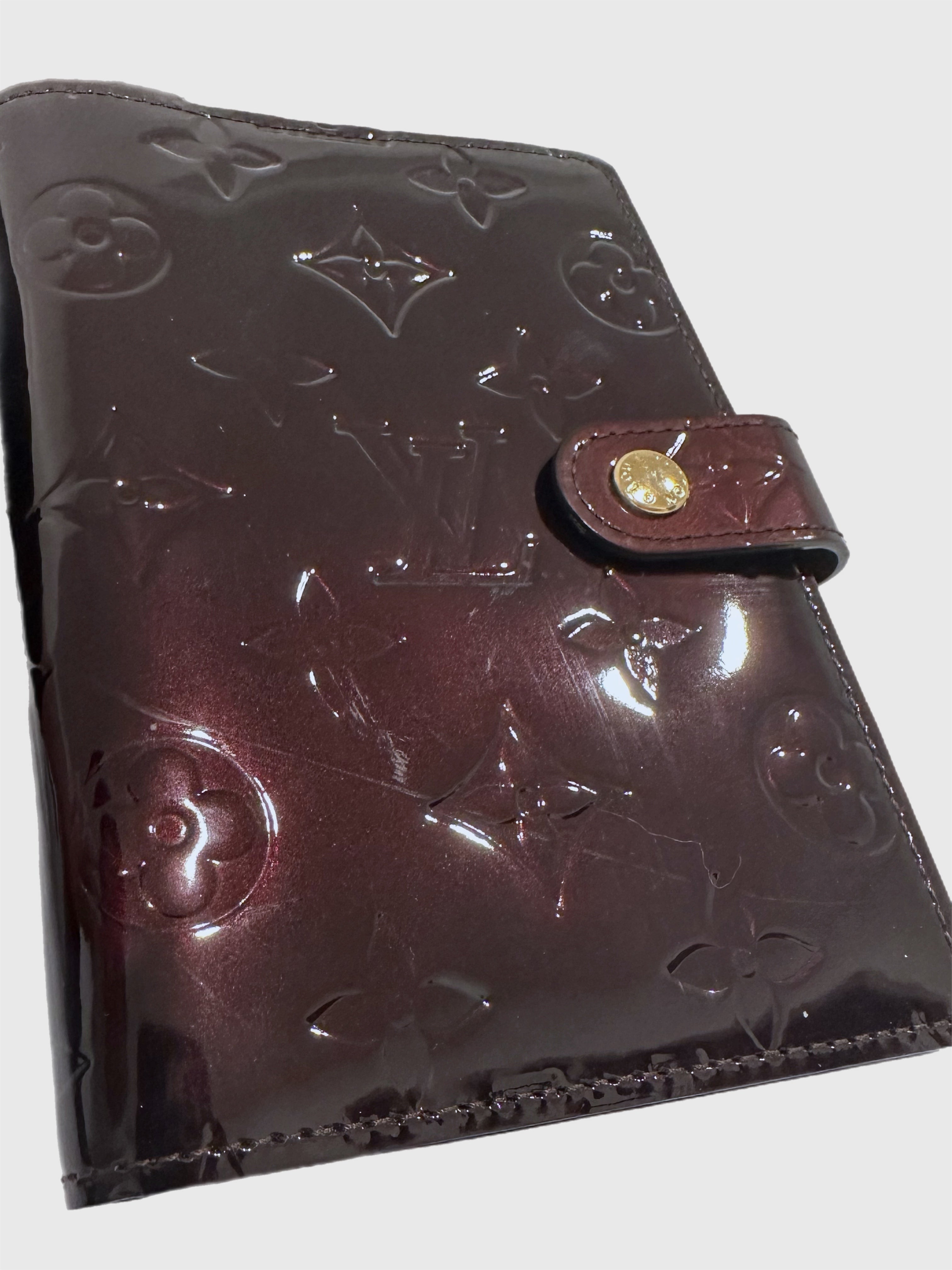 Louis Vuitton Monogram Vernis Agenda Cover