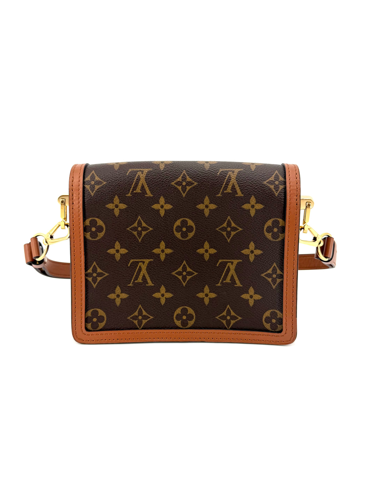 Pre-Owned Louis Vuitton Mini Dauphine Monogram Reverse Canvas Crossbody Bag