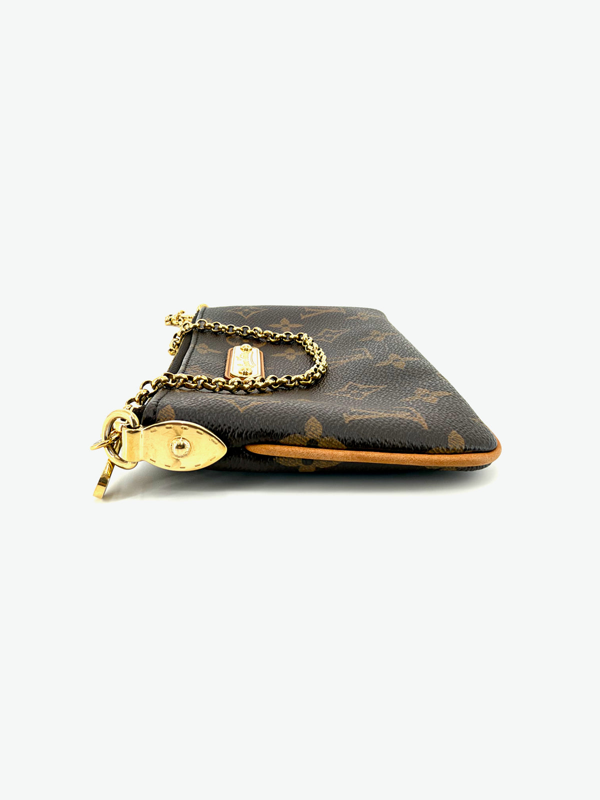 Pre-Owned Louis Vuitton Milla MM Clutch Monogram Canvas Shoulder Bag