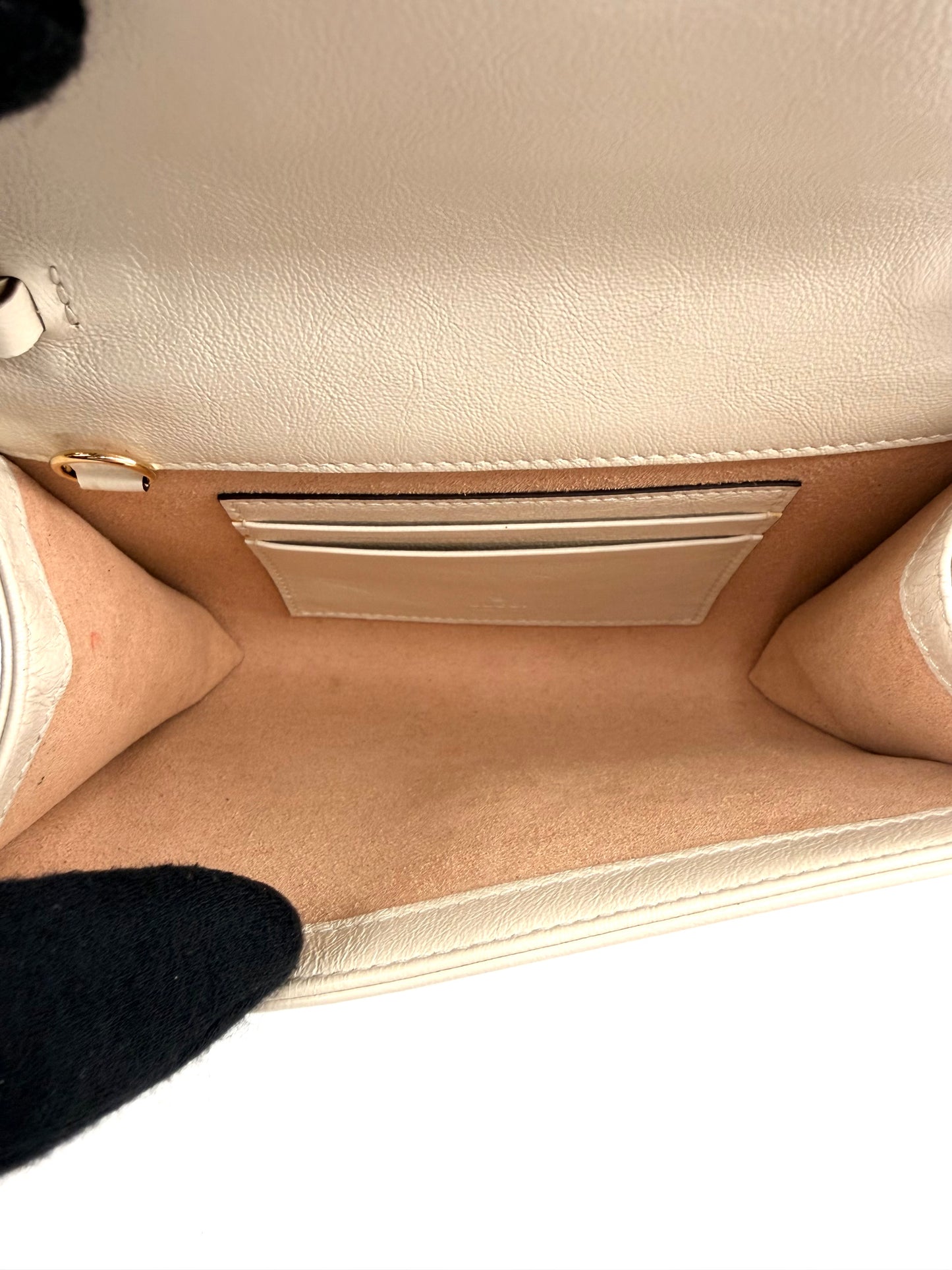 Gucci Rajah Tiger Leather Clutch Crossbody Mini Bag