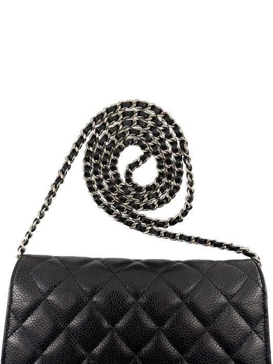 Chanel Caviar Crossbody Wallet on Chain