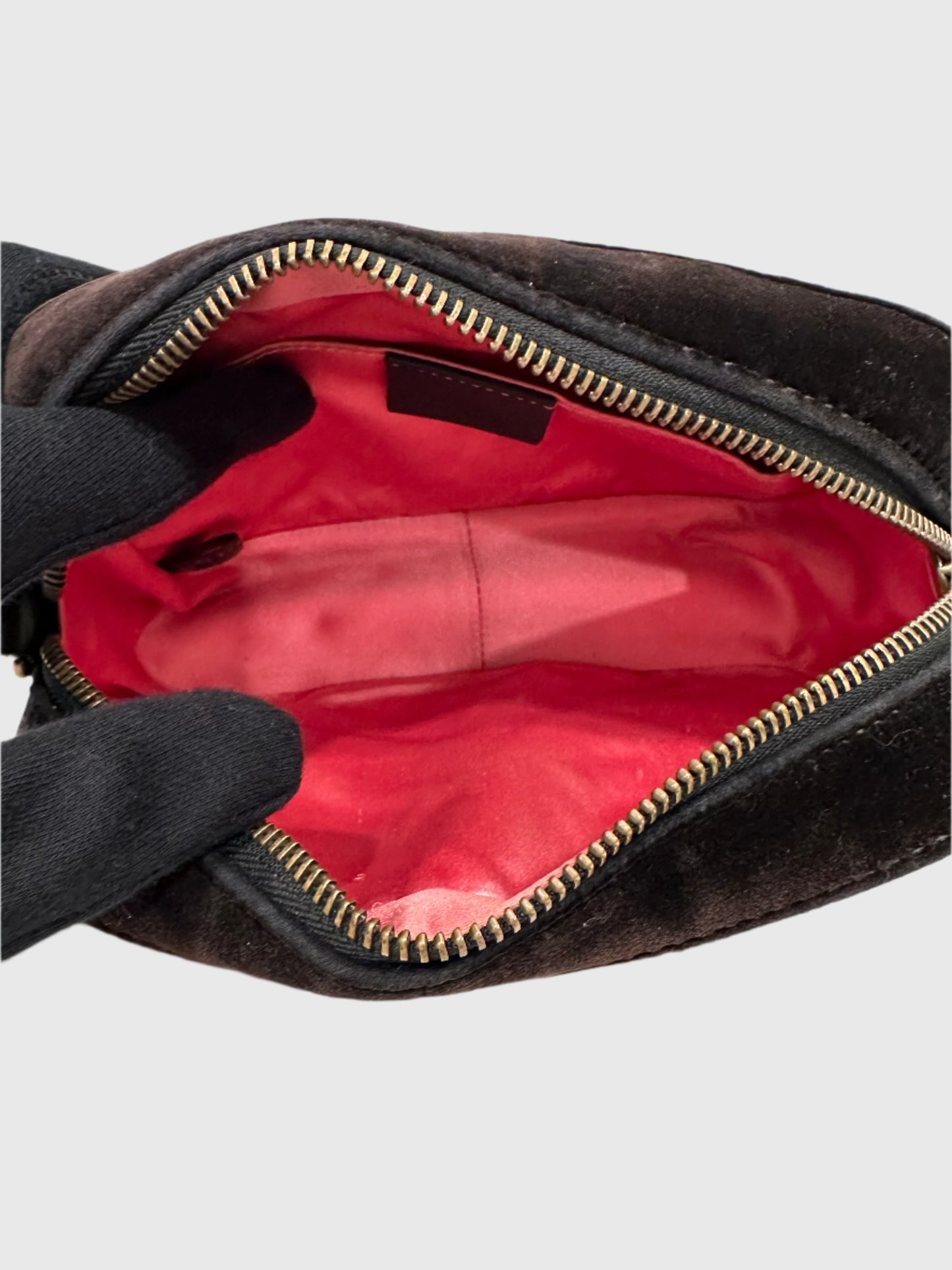 Gucci Marmont Velvet Crystal Bag
