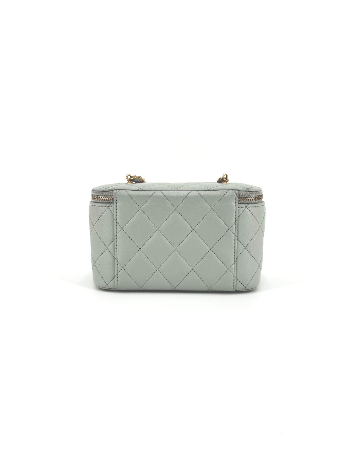 Pre-Owned Chanel Vanity Pearl Crush (Adjustable Chain) Lambskin with Mirror