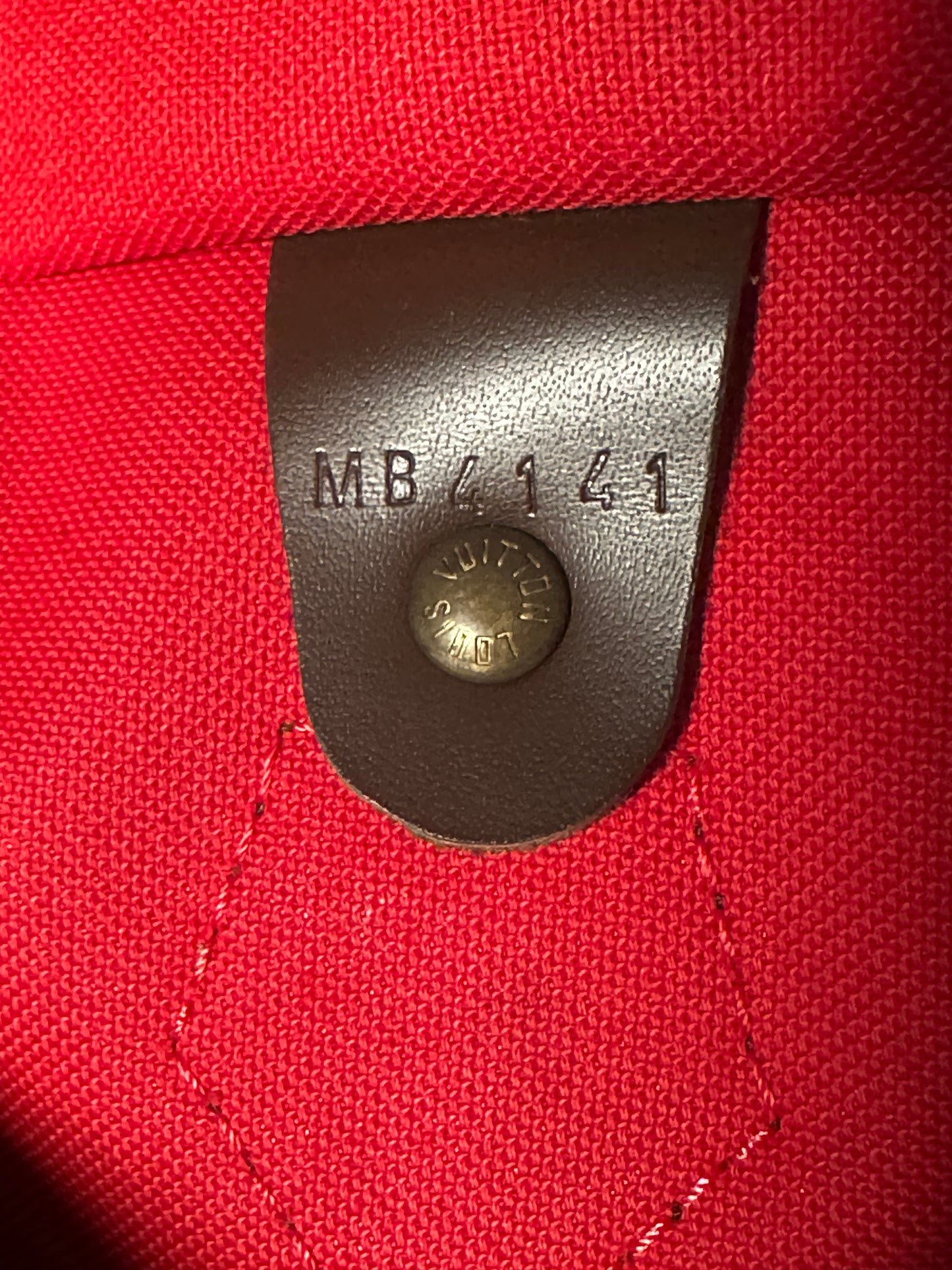 Louis Vuitton Brown Damier Ebene Speedy 30 Handbag