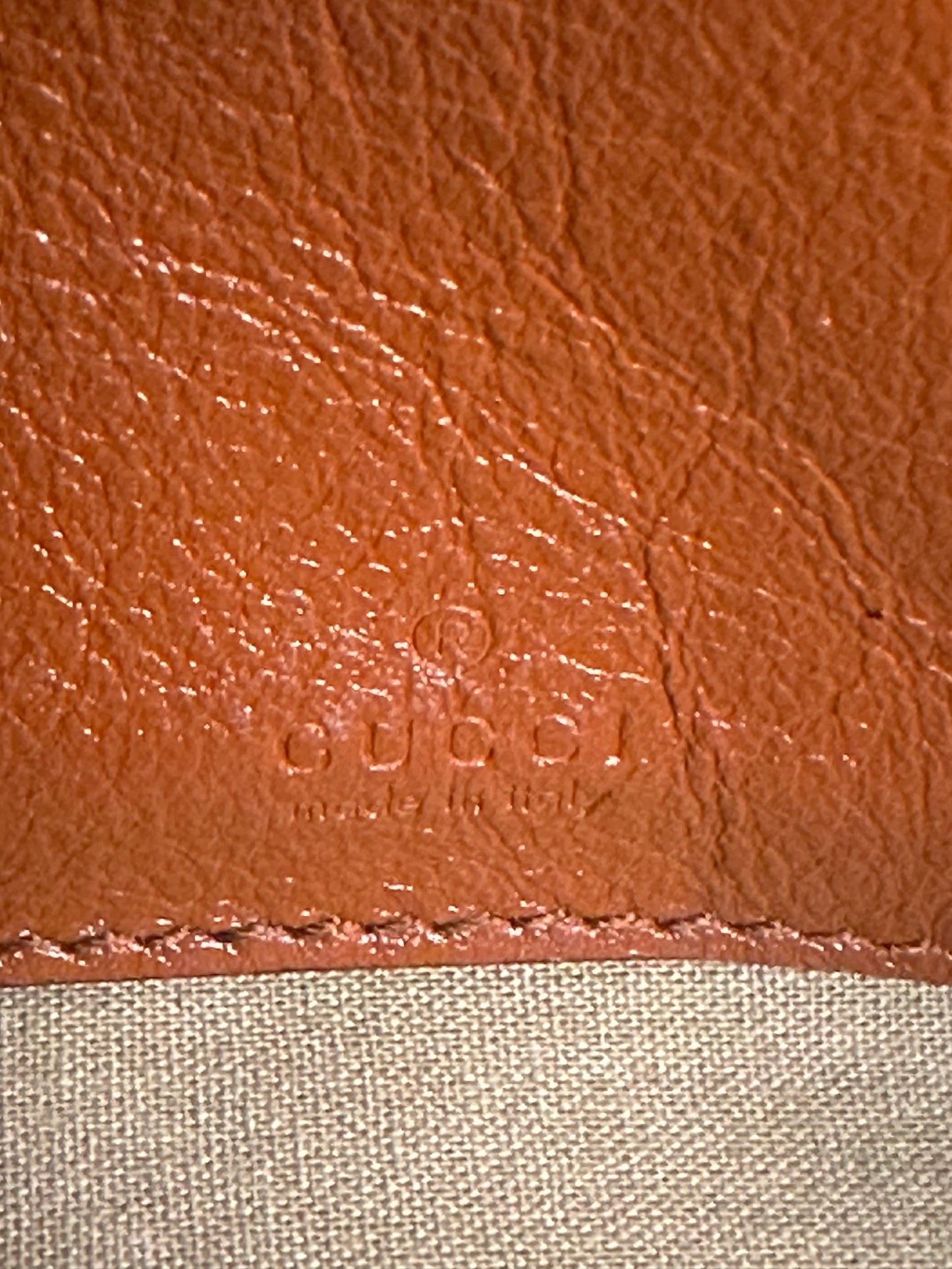 Gucci Canvas Beige Rajah Crossbody Bag