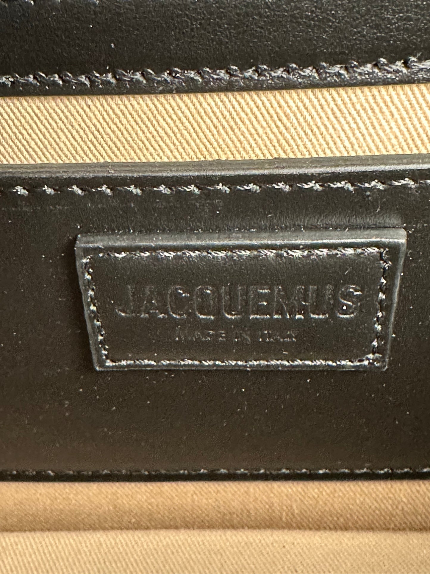 Jacquemus Le Grand Bambino Leather Crossbody Bag