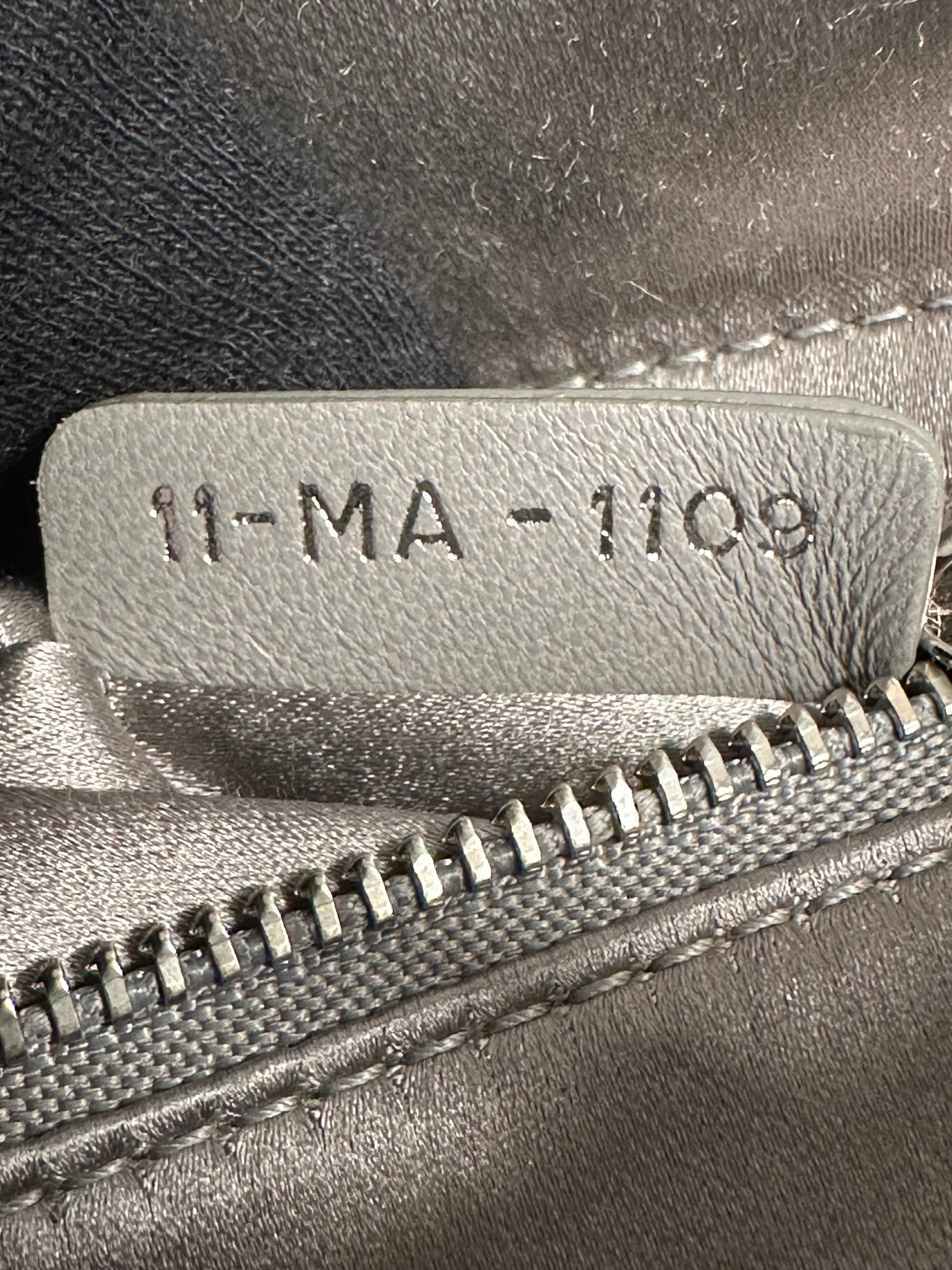 Christian Dior Gray Satin Crystal Cannage Mini Lady Dior Crossbody Bag
