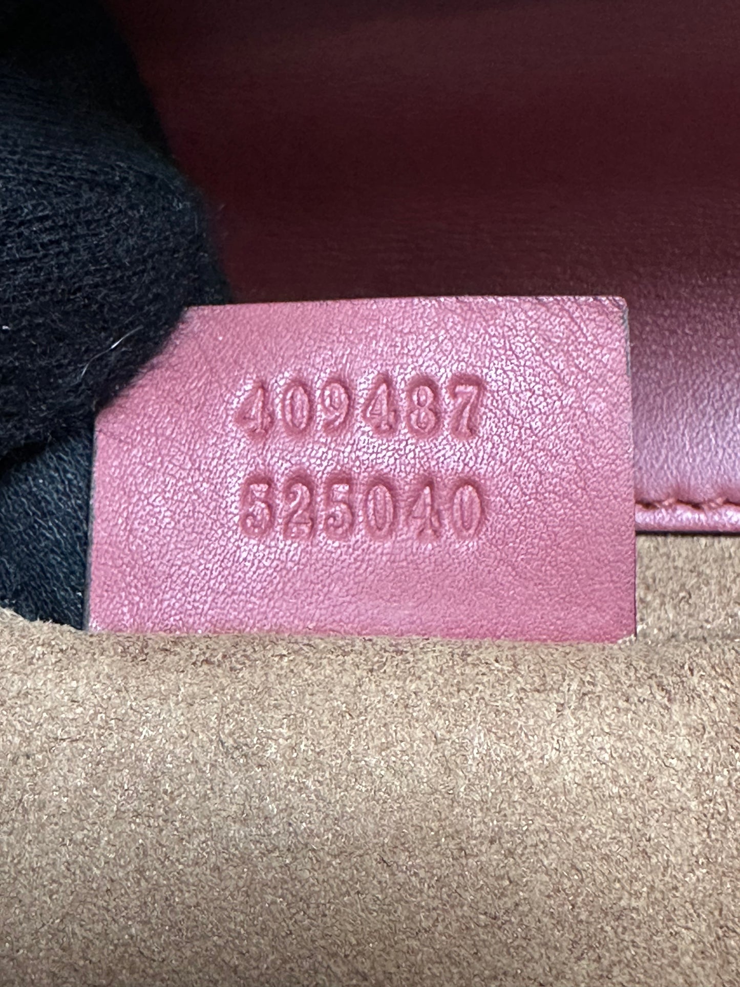 Gucci GG Blooms Floral Red Pink Padlock Canvas Crossbody Bag