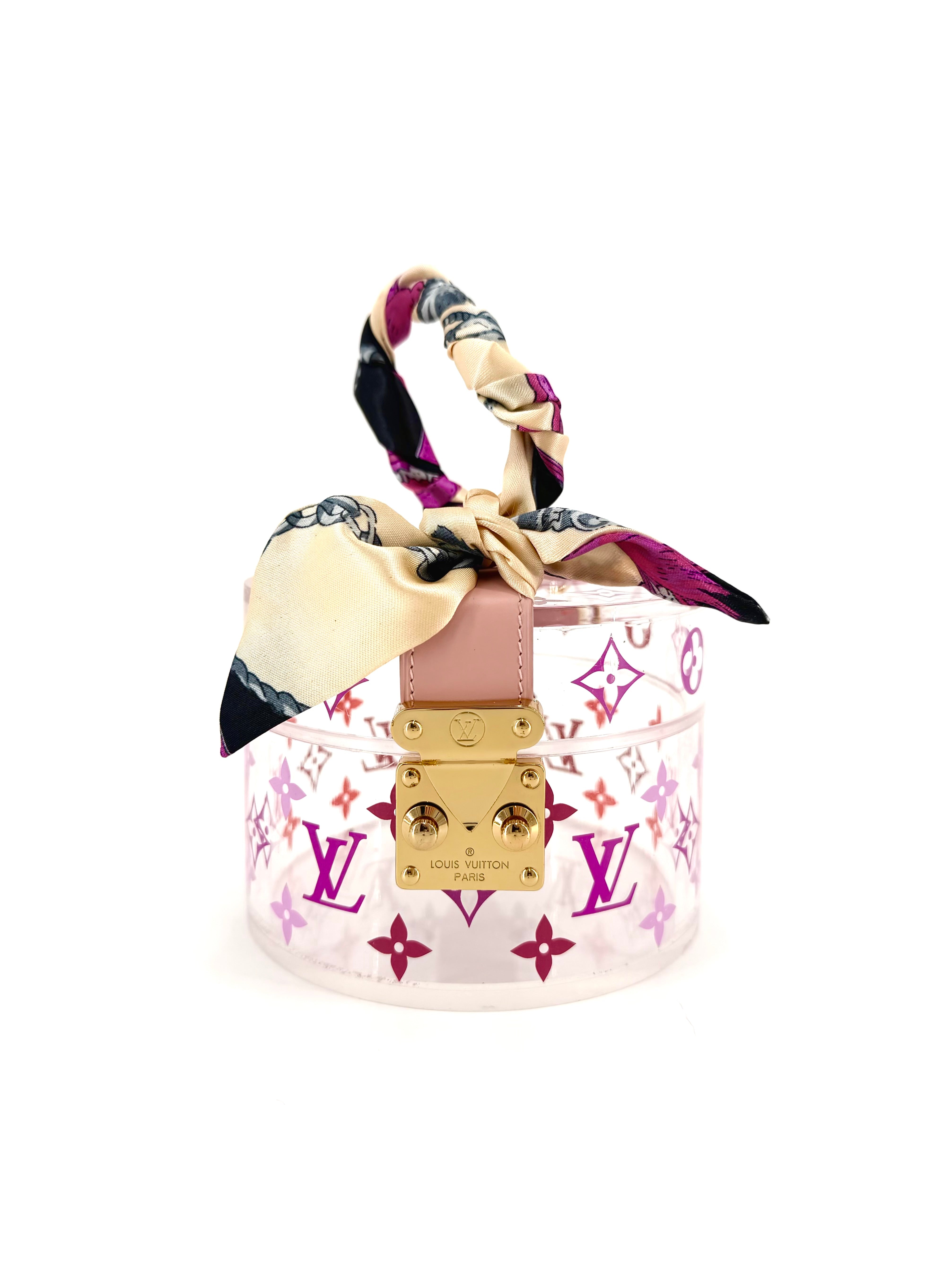 Pre-Owned Louis Vuitton Plexiglass Monogram Scott Box