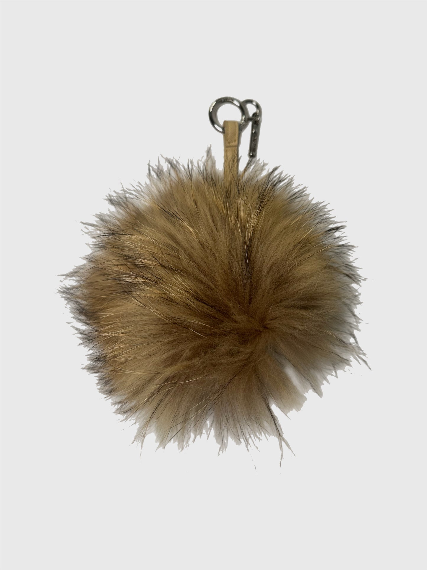 Fendi Monster Fox Fur Beige Bag Charm
