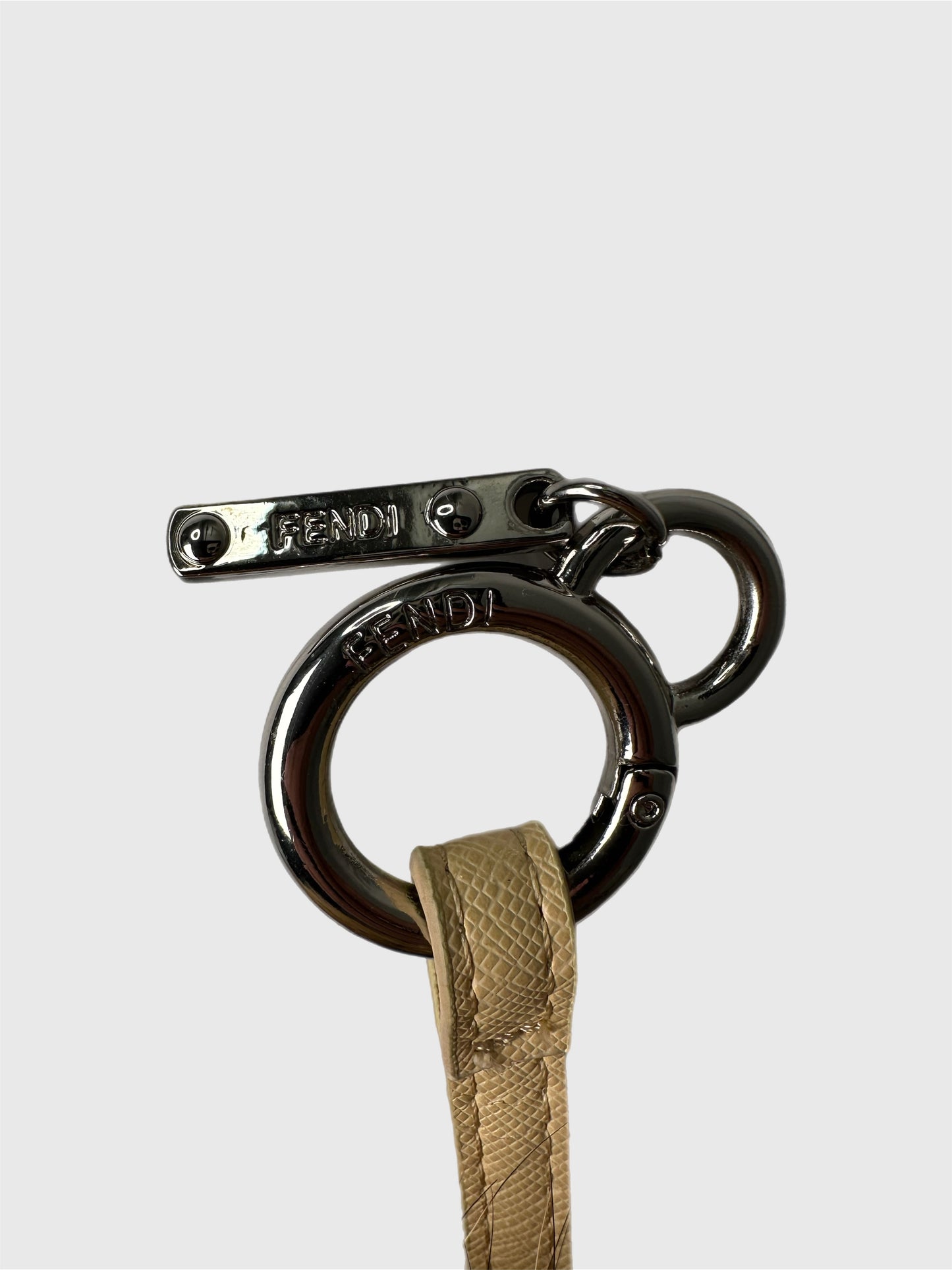 Fendi Monster Fox Fur Beige Bag Charm