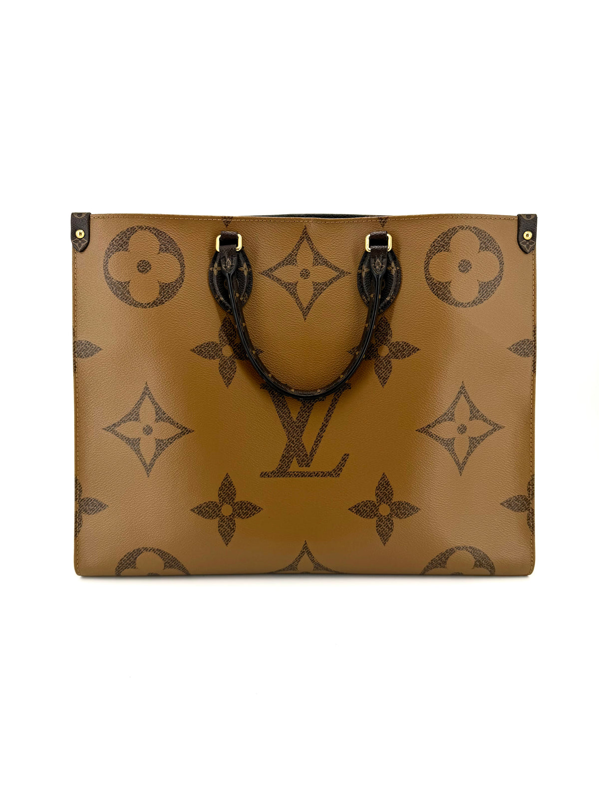 Pre-Owned Louis Vuitton OnTheGo GM Reverse Monogram Tote Bag
