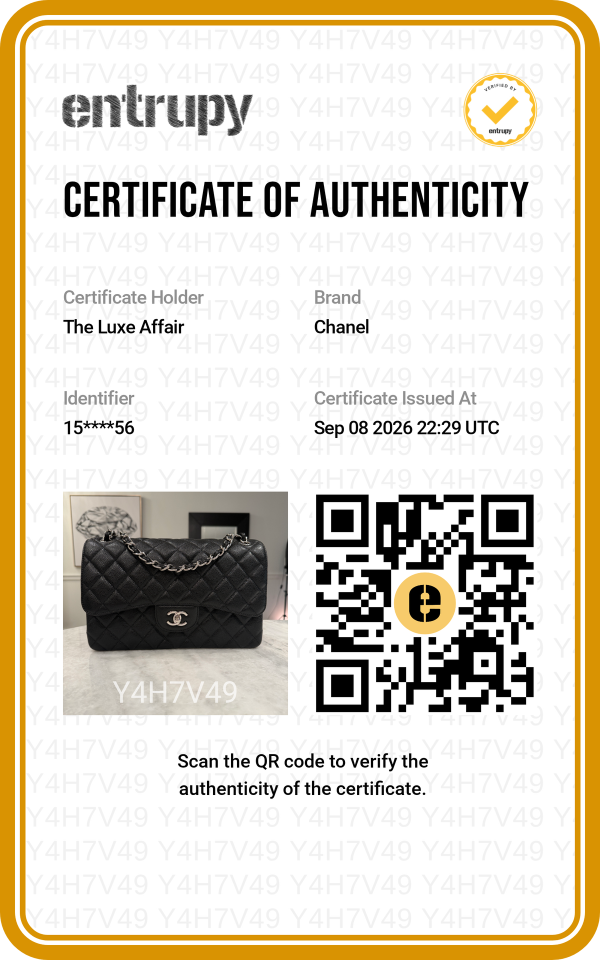 Pre-Owned Chanel Jumbo Double Flap Black Caviar Leather Silver Hardware Bag