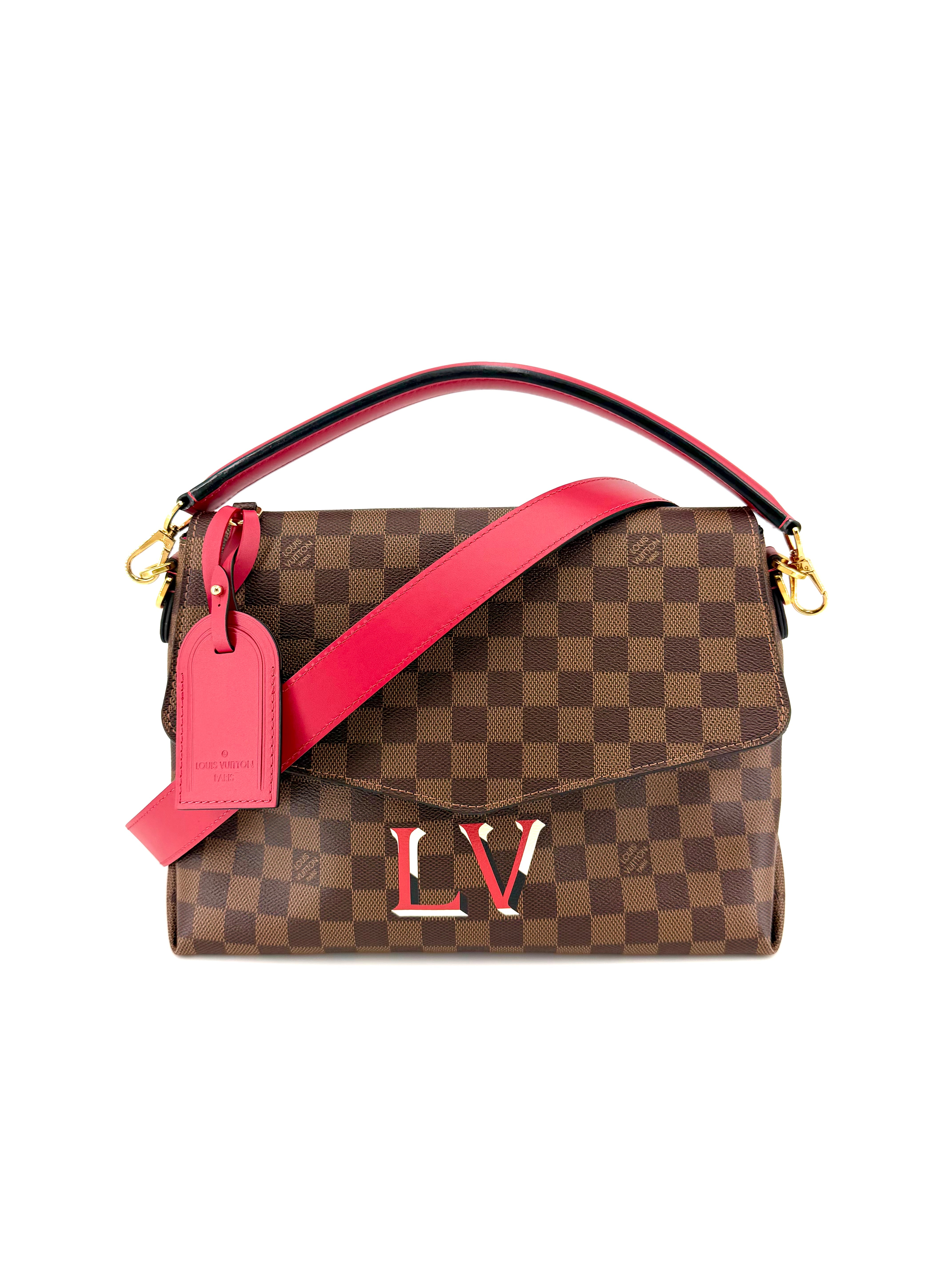 Pre-Owned Louis Vuitton Beaubourg Damier Ebene Shoulder Bag