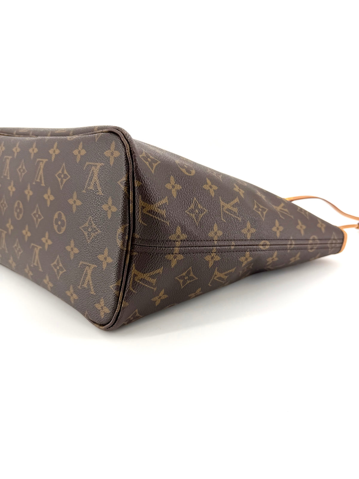 Pre-owned Louis Vuitton Neverfull MM with Pouch Pink Interior Tote Bag