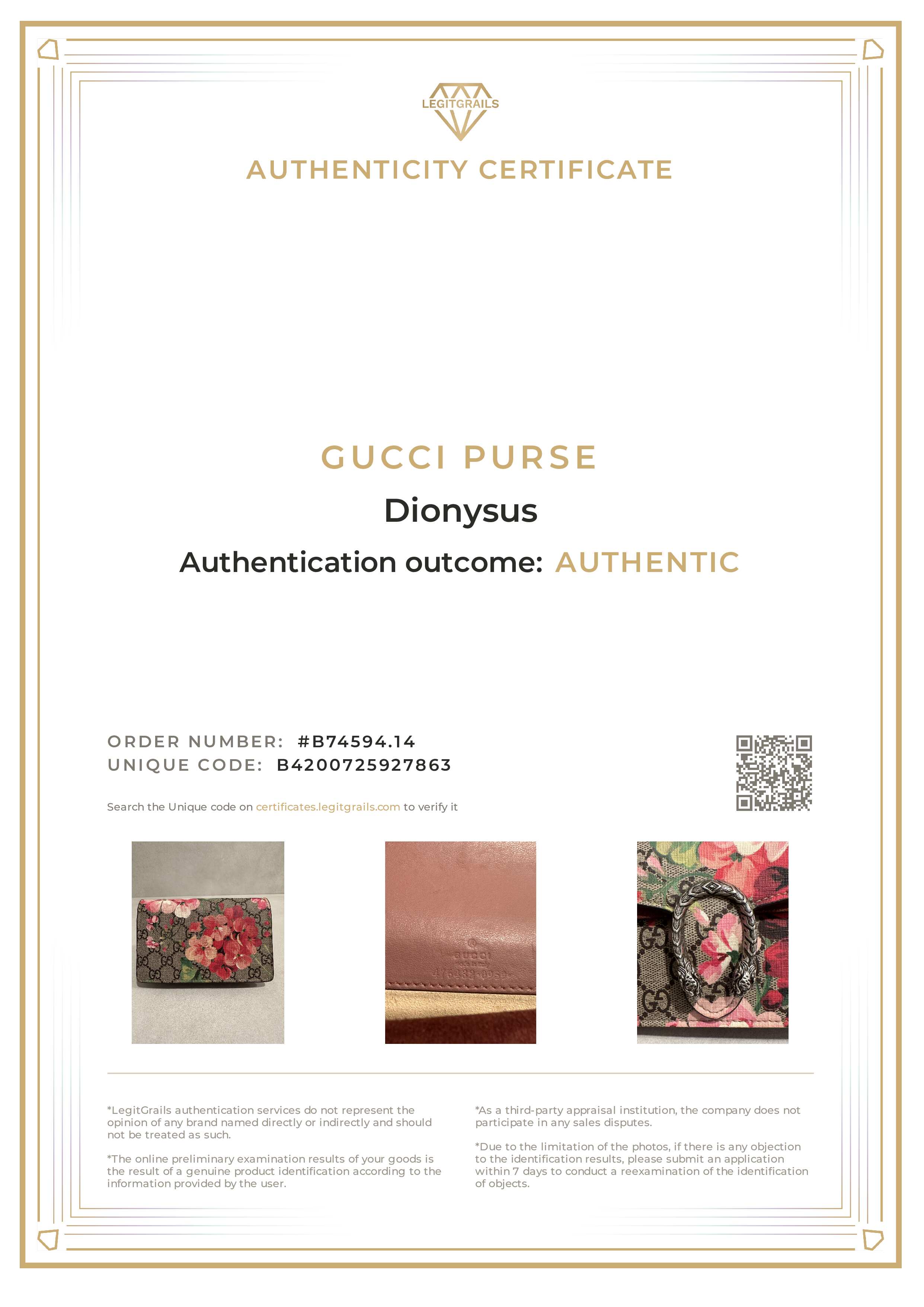 Gucci Bloom Red Pink Dionysus Super Mini Bag