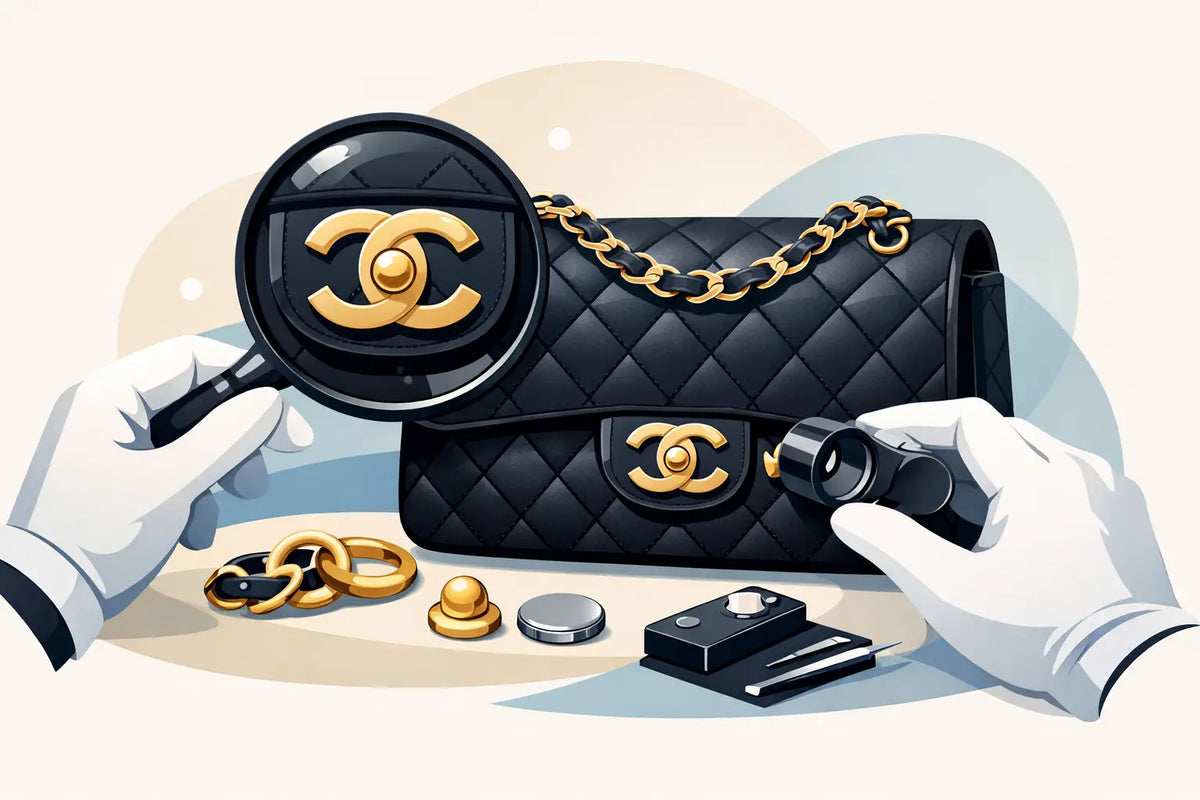 How to Authenticate Chanel Bag Hardware Properly