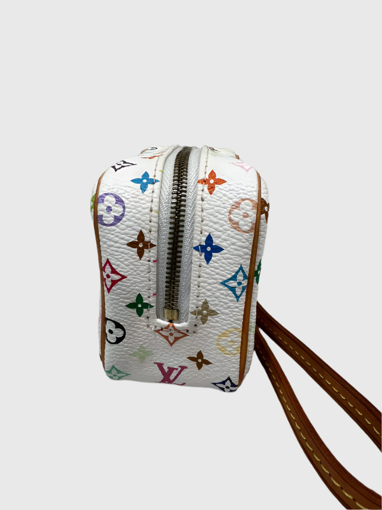 Louis Vuitton X Takashi Murakami White Multicolor Wapity Case