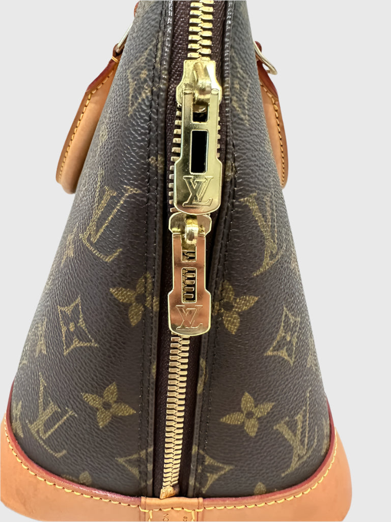 Louis Vuitton Brown Monogram Canvas Alma PM Bag