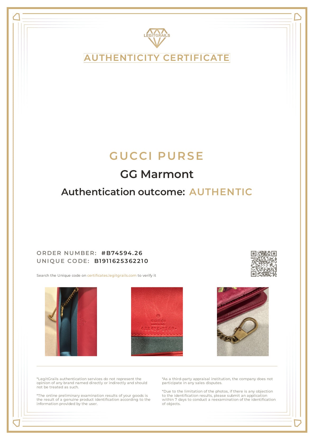 Gucci GG Marmont Pink Velvet Love Pearl Rose Embroidered Crossbody Bag