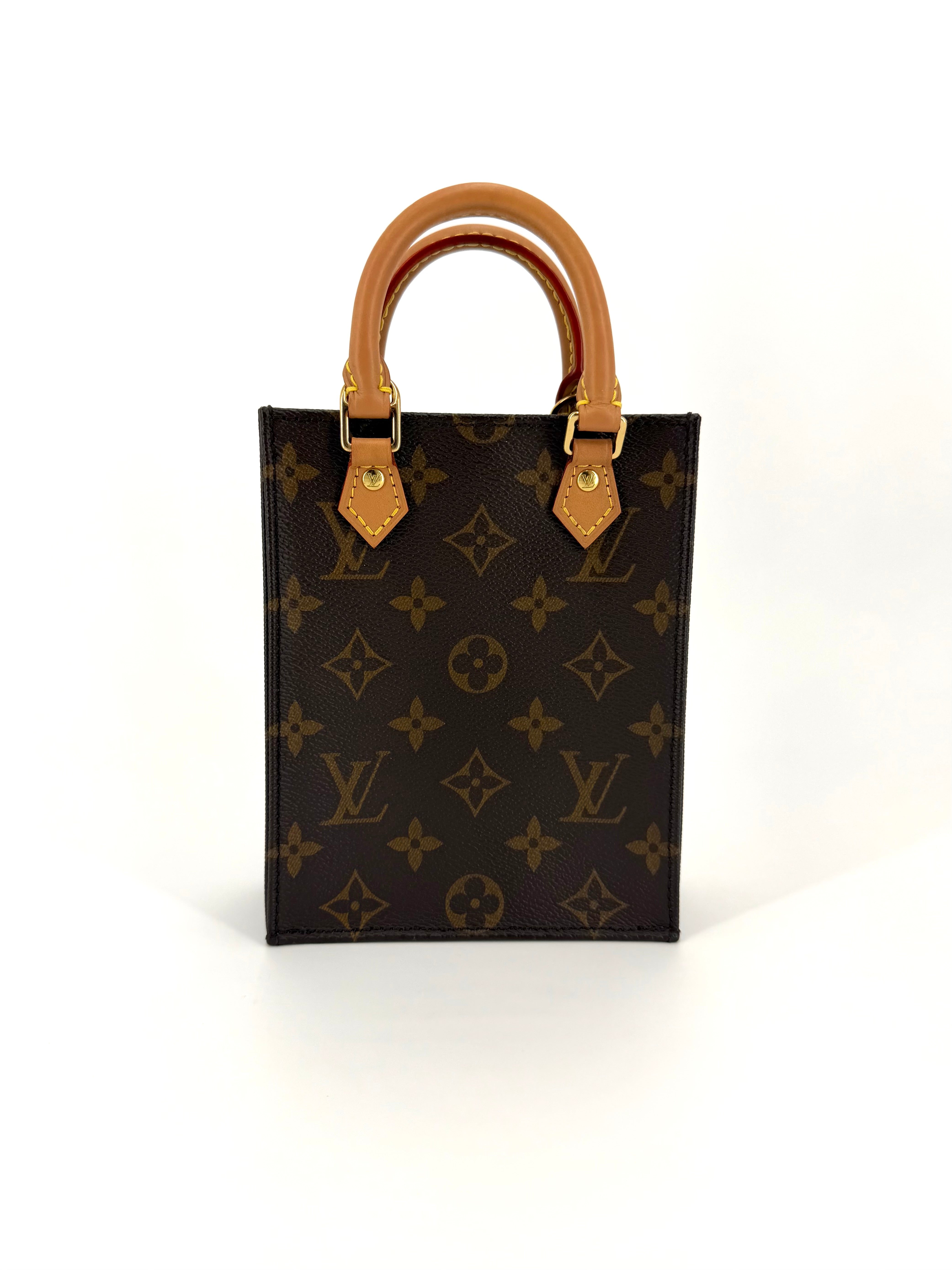 LV Petite Sac Plat Monogram